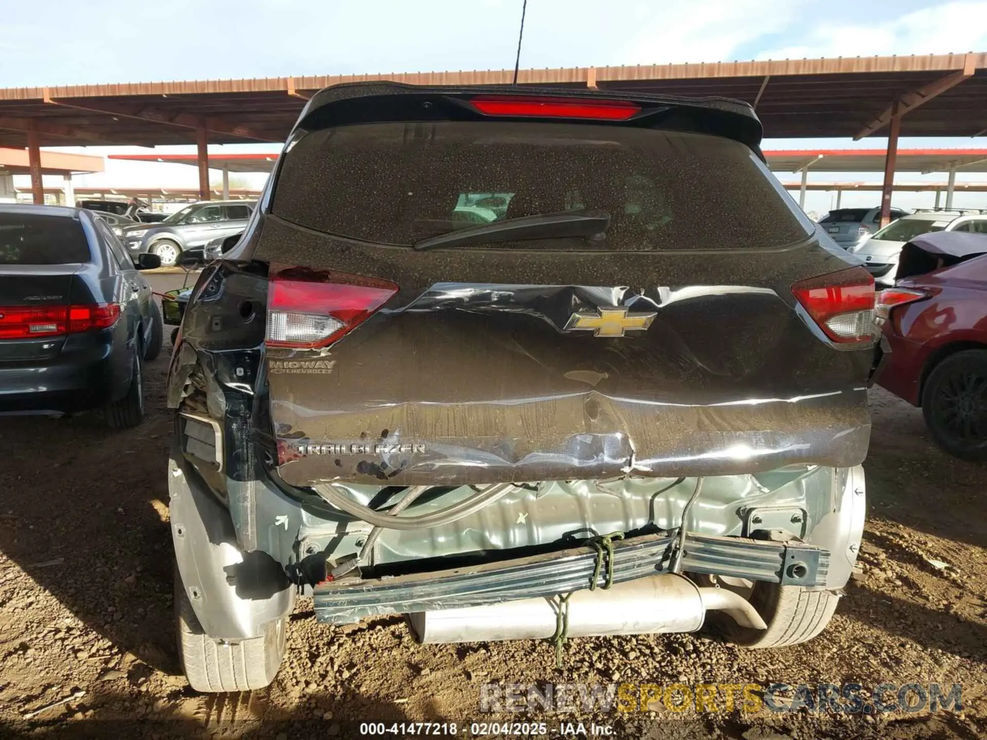 18 Photograph of a damaged car KL79MMS26MB150929 CHEVROLET TRAILBLAZER 2021