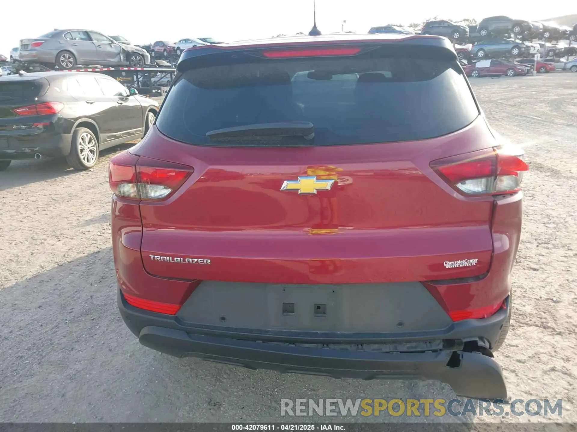 16 Photograph of a damaged car KL79MMS27MB005124 CHEVROLET TRAILBLAZER 2021