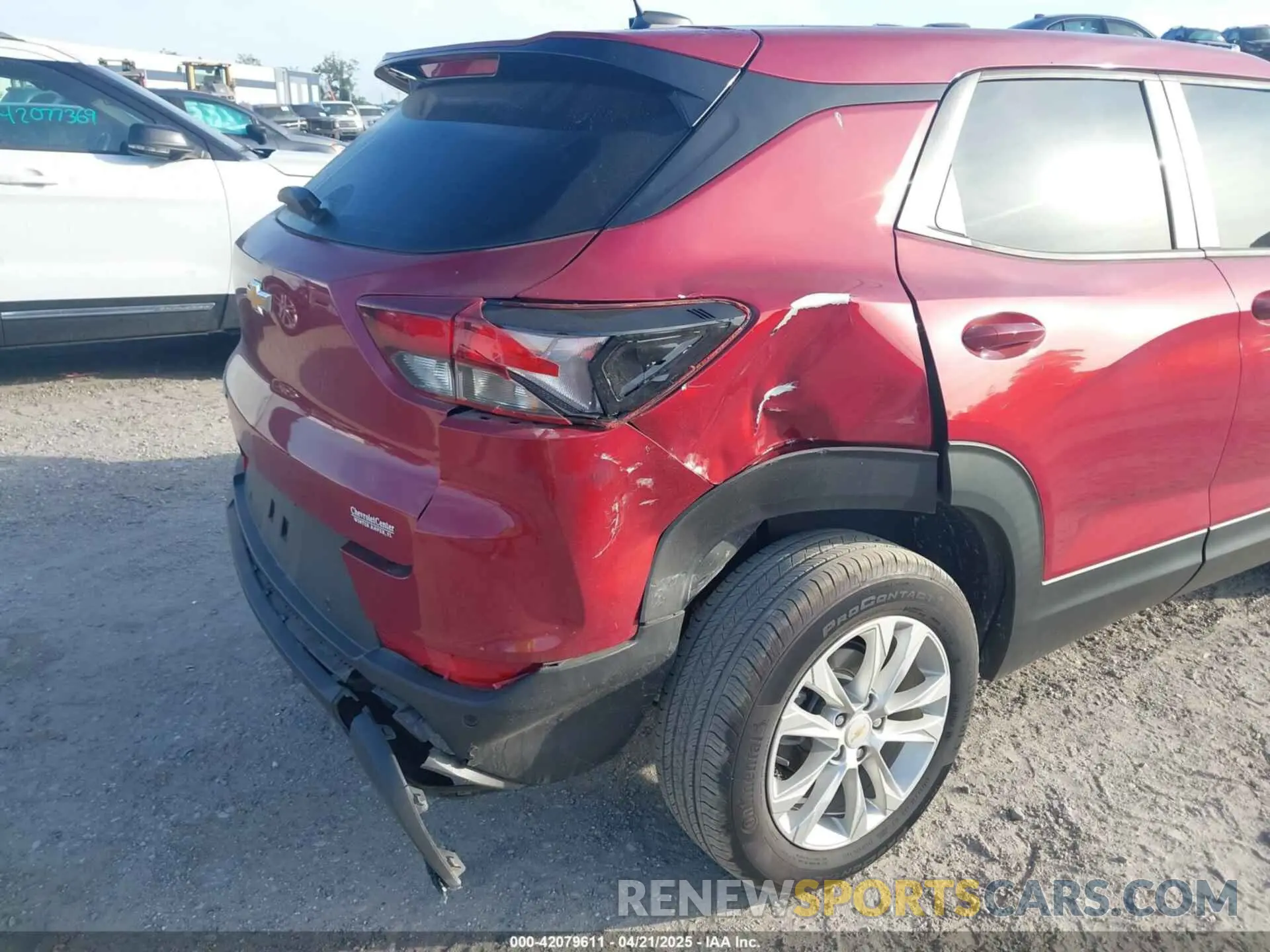 6 Photograph of a damaged car KL79MMS27MB005124 CHEVROLET TRAILBLAZER 2021