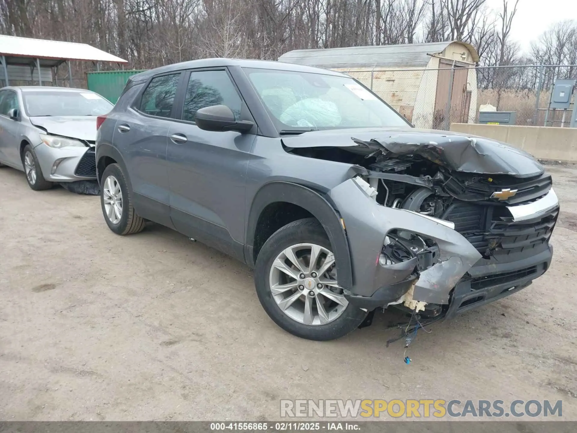 1 Photograph of a damaged car KL79MMS27MB165665 CHEVROLET TRAILBLAZER 2021