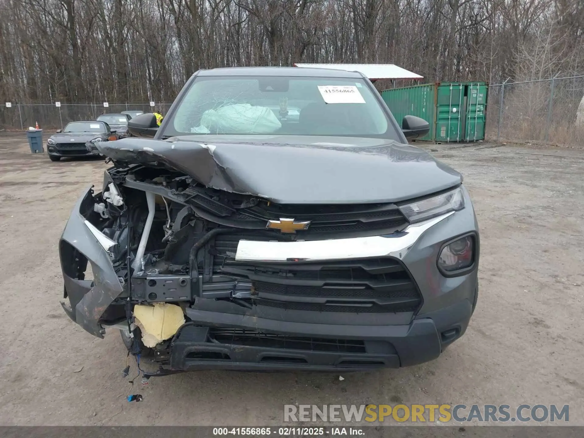 13 Photograph of a damaged car KL79MMS27MB165665 CHEVROLET TRAILBLAZER 2021