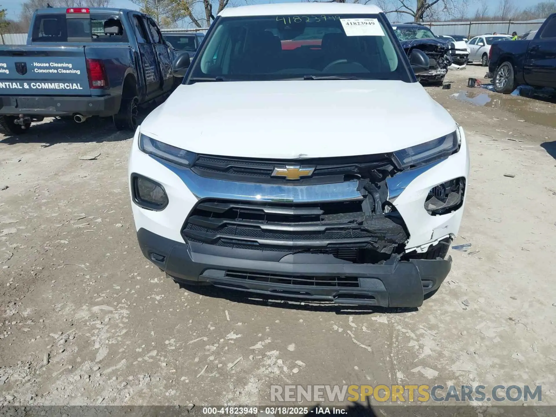 6 Photograph of a damaged car KL79MMS2XMB046539 CHEVROLET TRAILBLAZER 2021