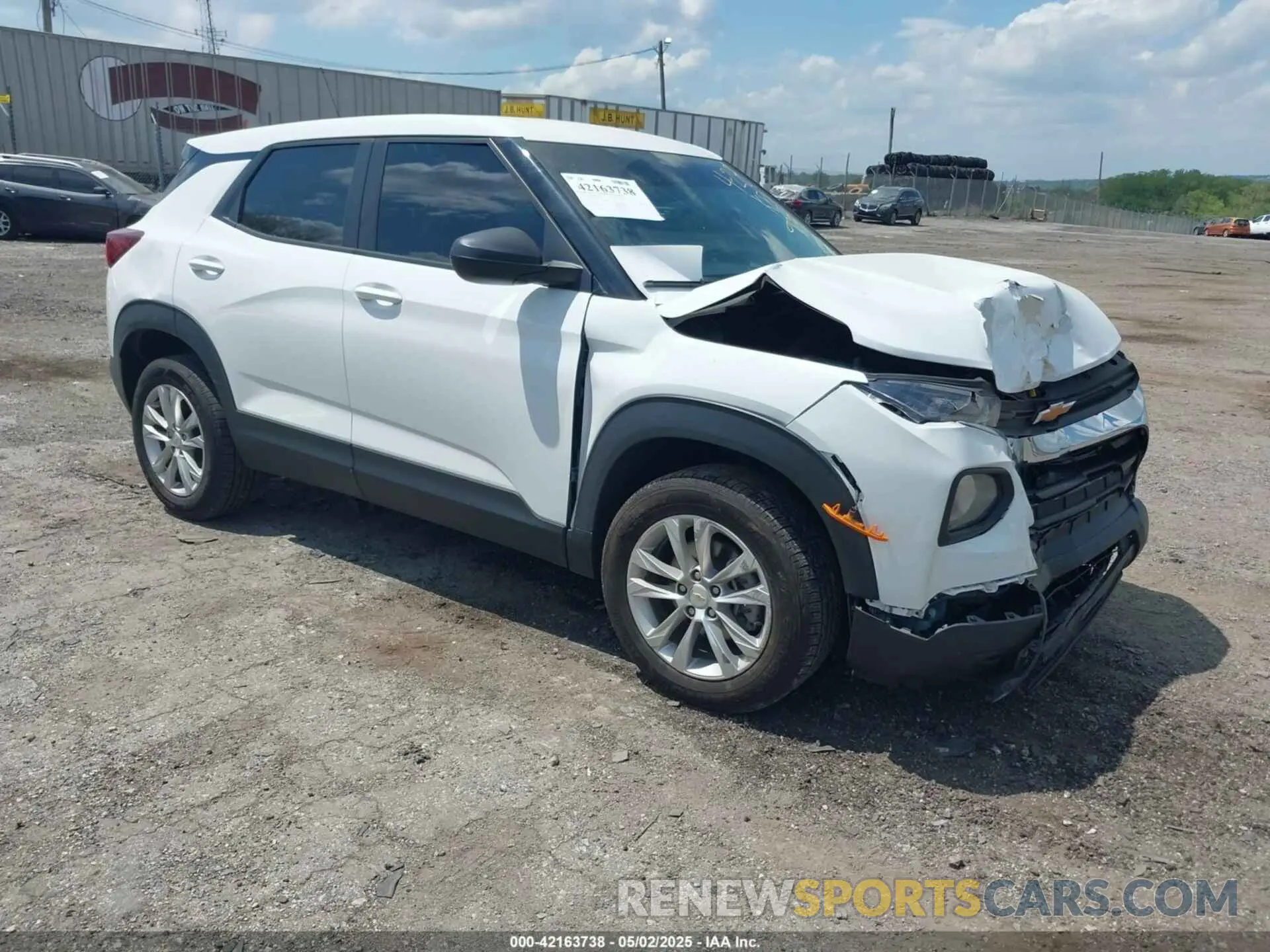 1 Photograph of a damaged car KL79MNSL1MB138377 CHEVROLET TRAILBLAZER 2021