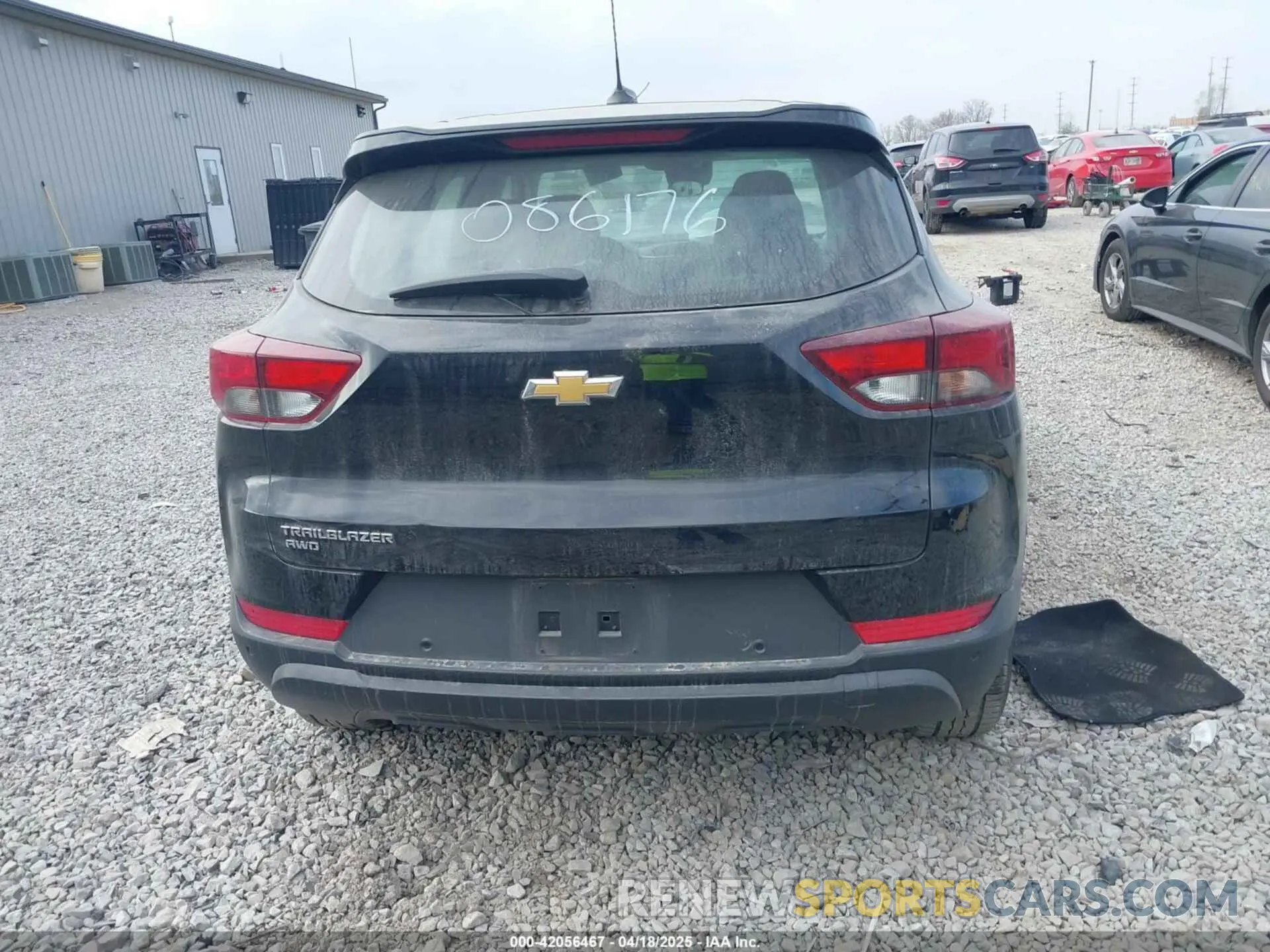 16 Photograph of a damaged car KL79MNSL4MB086176 CHEVROLET TRAILBLAZER 2021