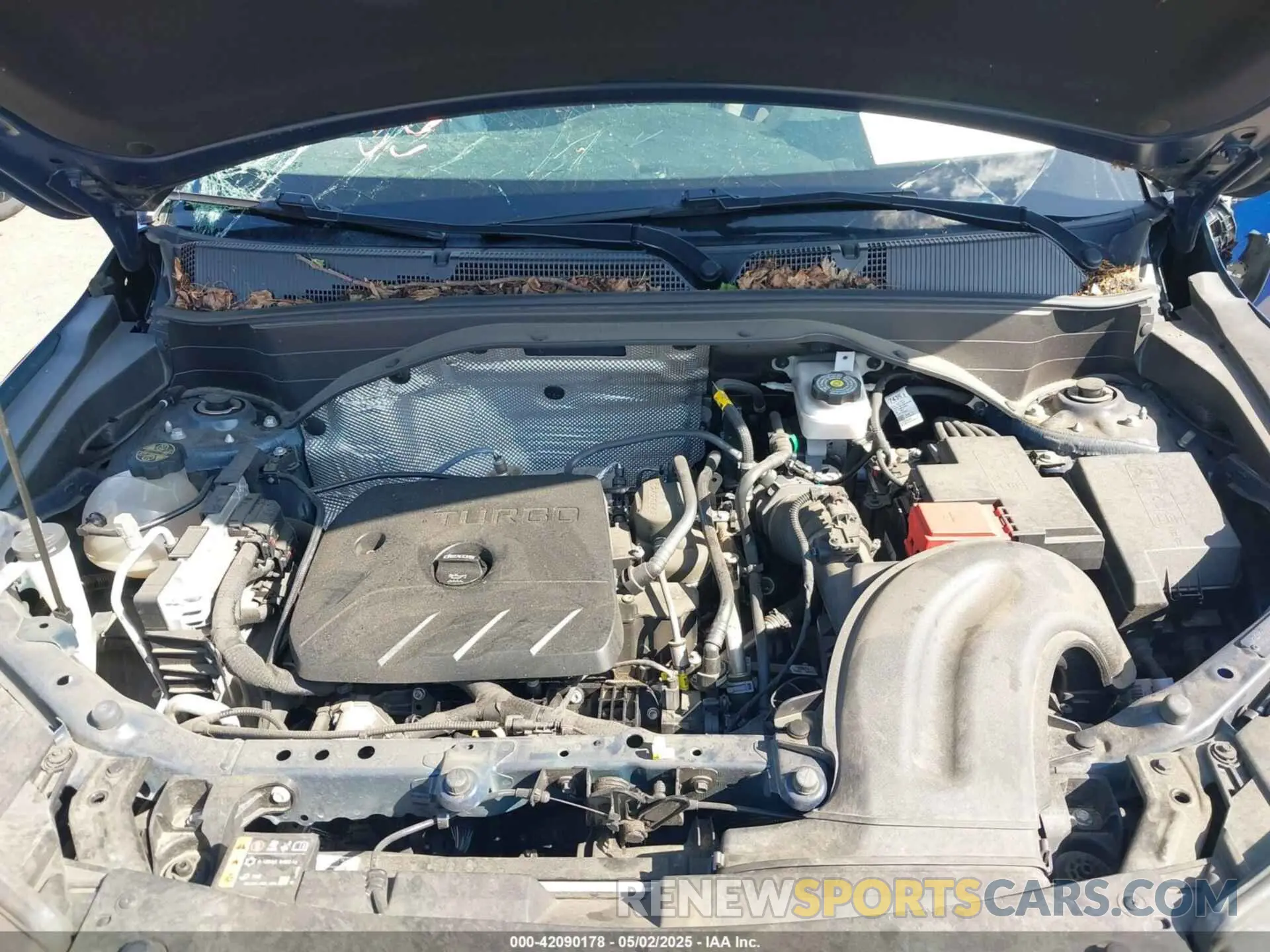 10 Photograph of a damaged car KL79MNSL8MB034808 CHEVROLET TRAILBLAZER 2021