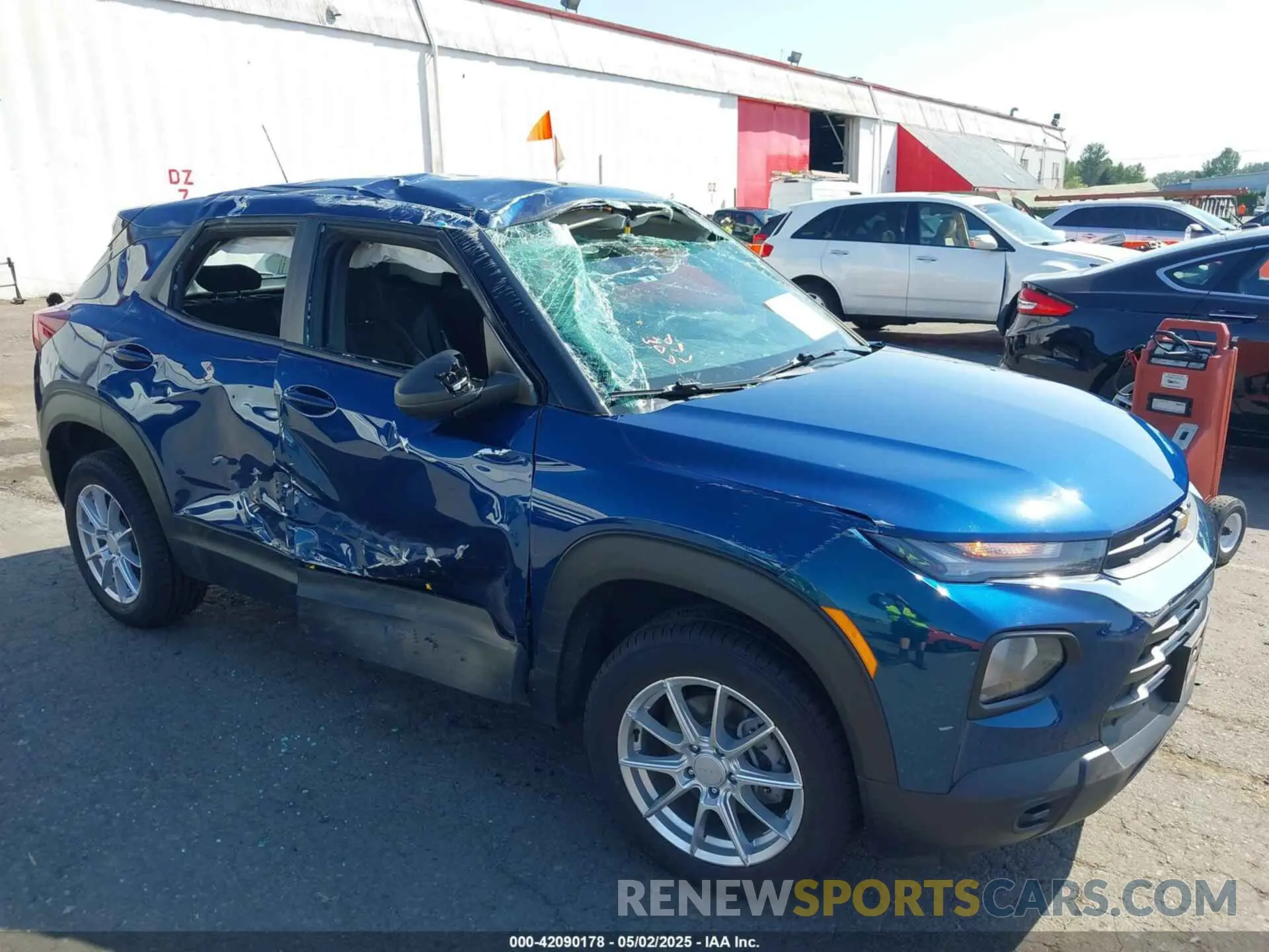 6 Photograph of a damaged car KL79MNSL8MB034808 CHEVROLET TRAILBLAZER 2021