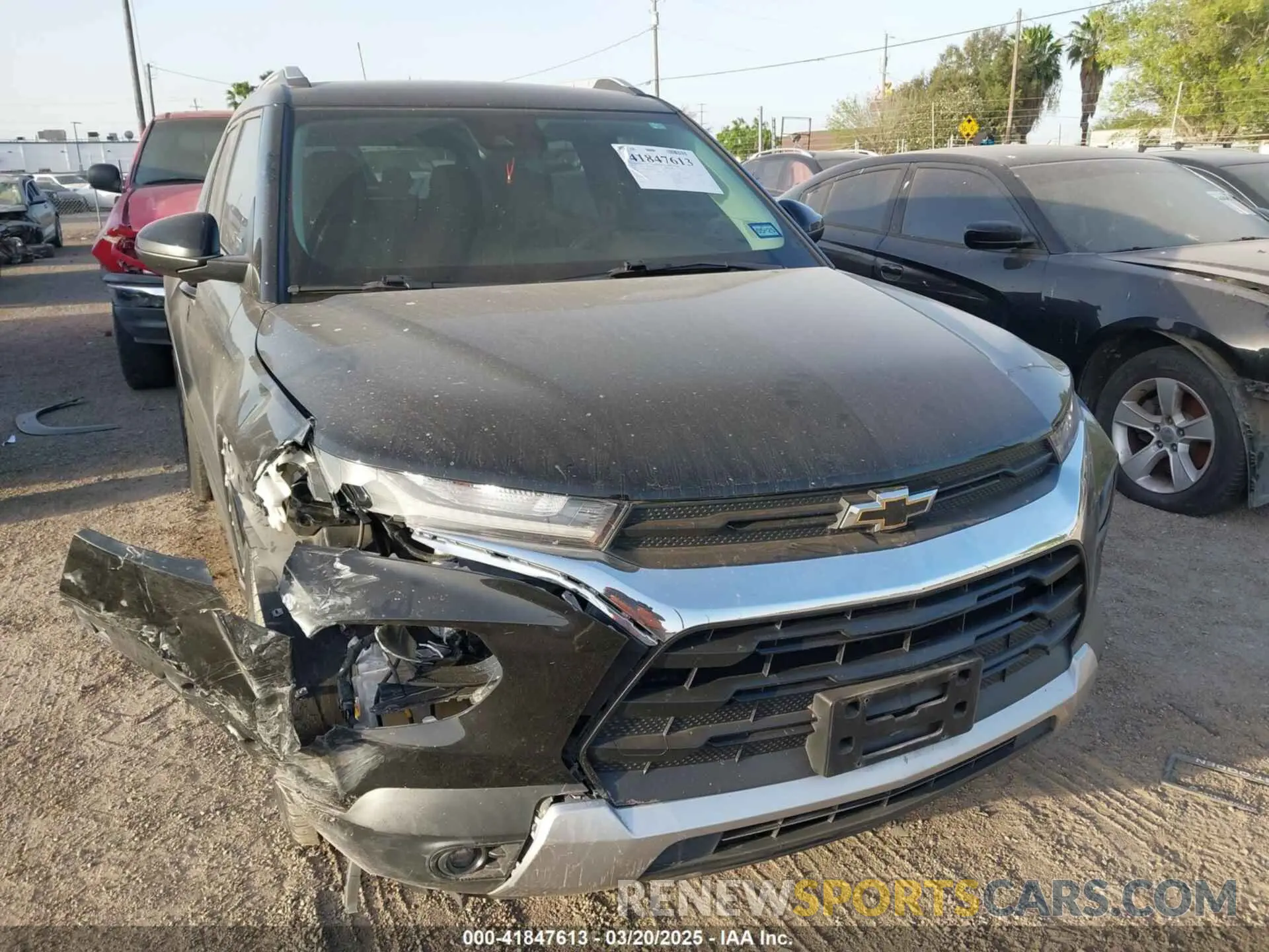 1 Photograph of a damaged car KL79MPS20MB040640 CHEVROLET TRAILBLAZER 2021