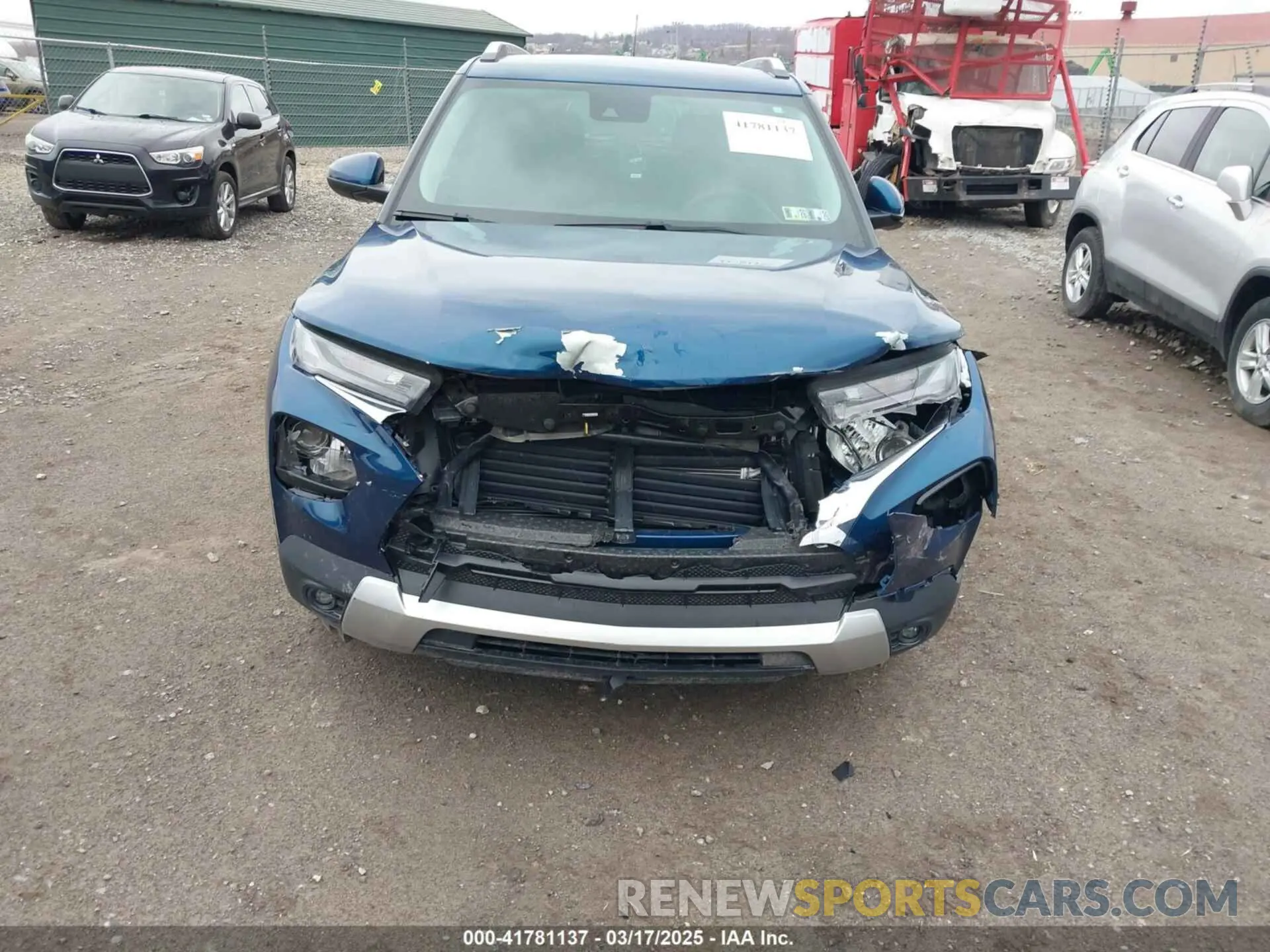 18 Photograph of a damaged car KL79MPS20MB123873 CHEVROLET TRAILBLAZER 2021