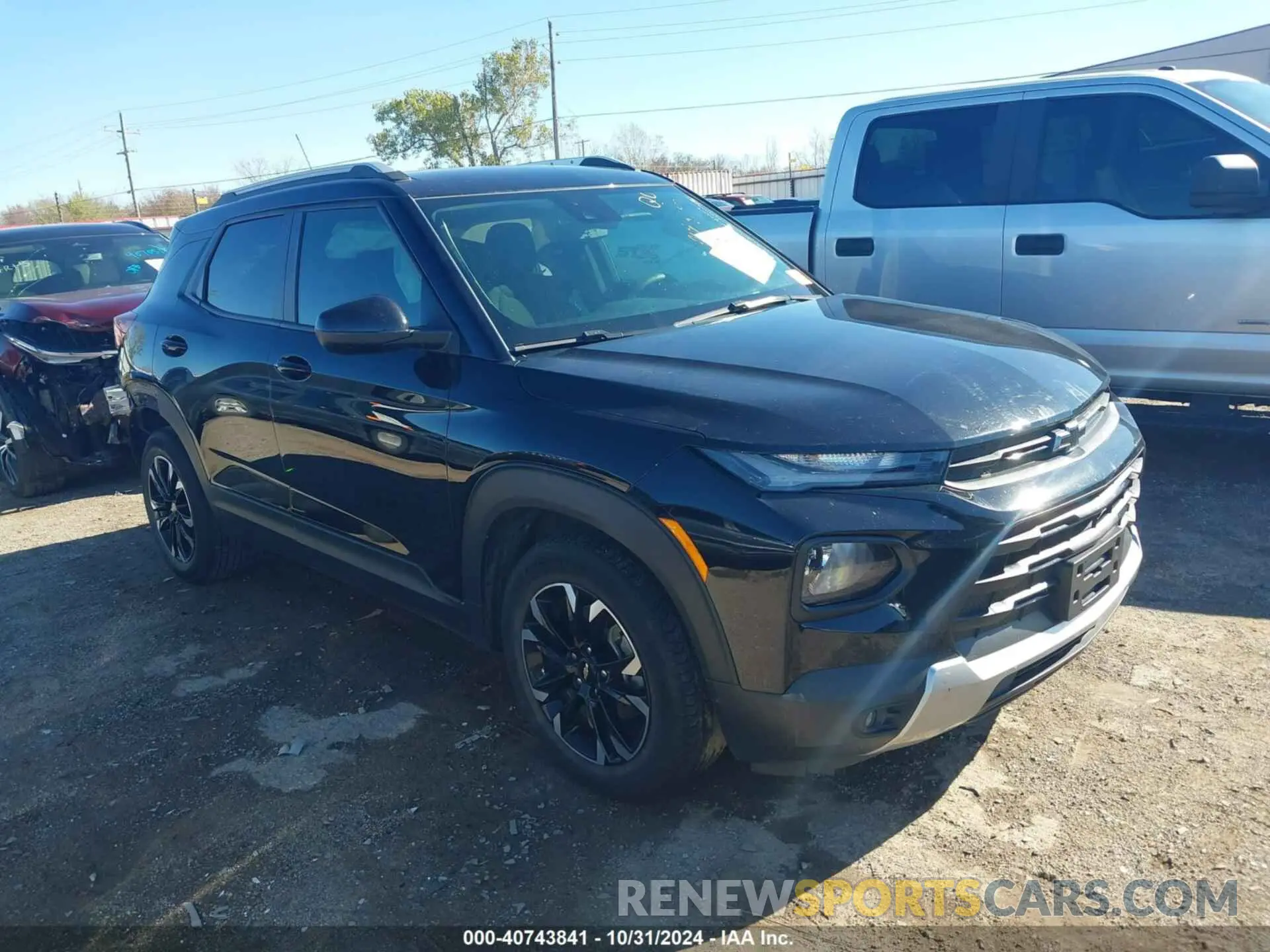 1 Photograph of a damaged car KL79MPS23MB130736 CHEVROLET TRAILBLAZER 2021