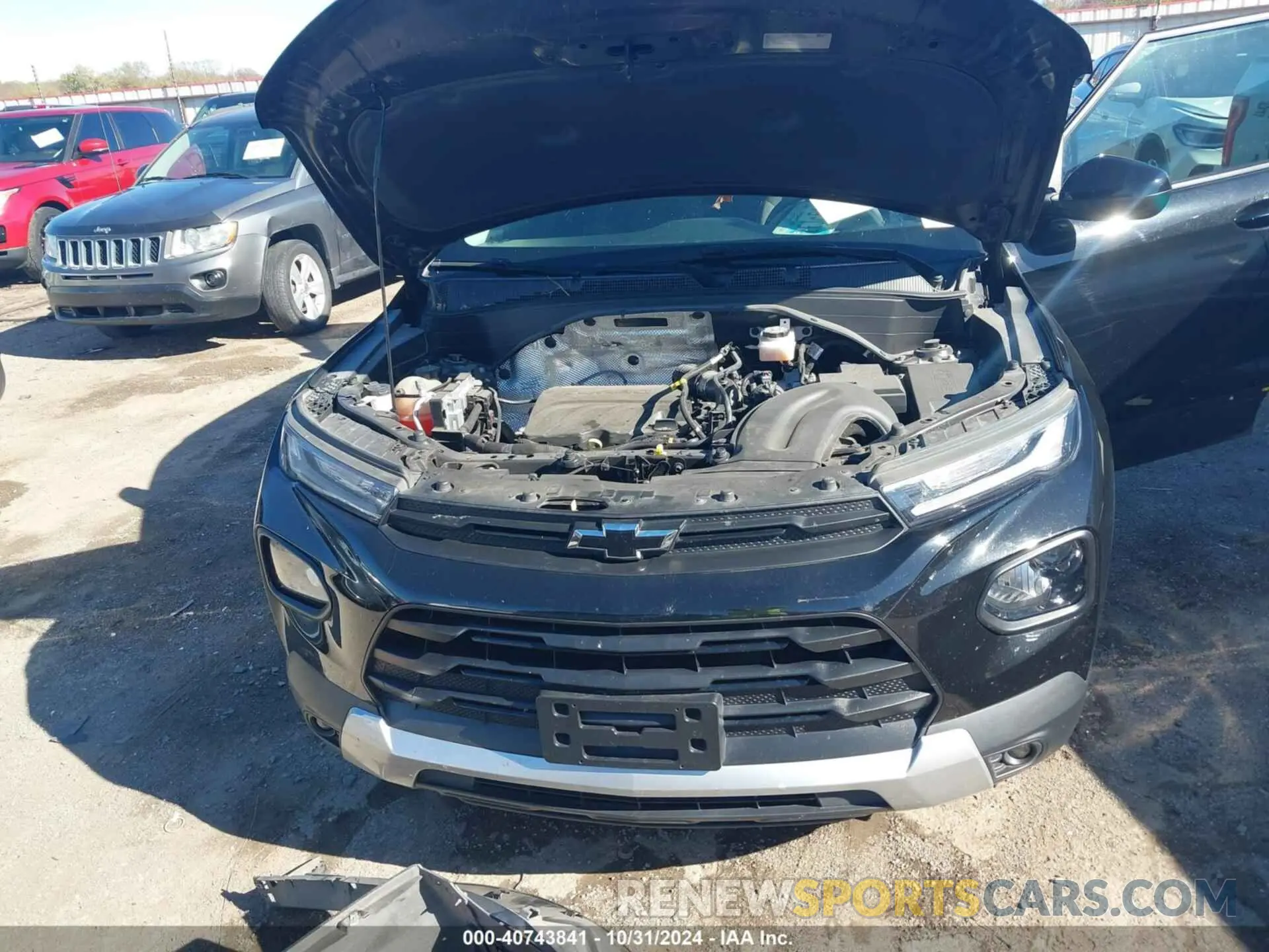 10 Photograph of a damaged car KL79MPS23MB130736 CHEVROLET TRAILBLAZER 2021