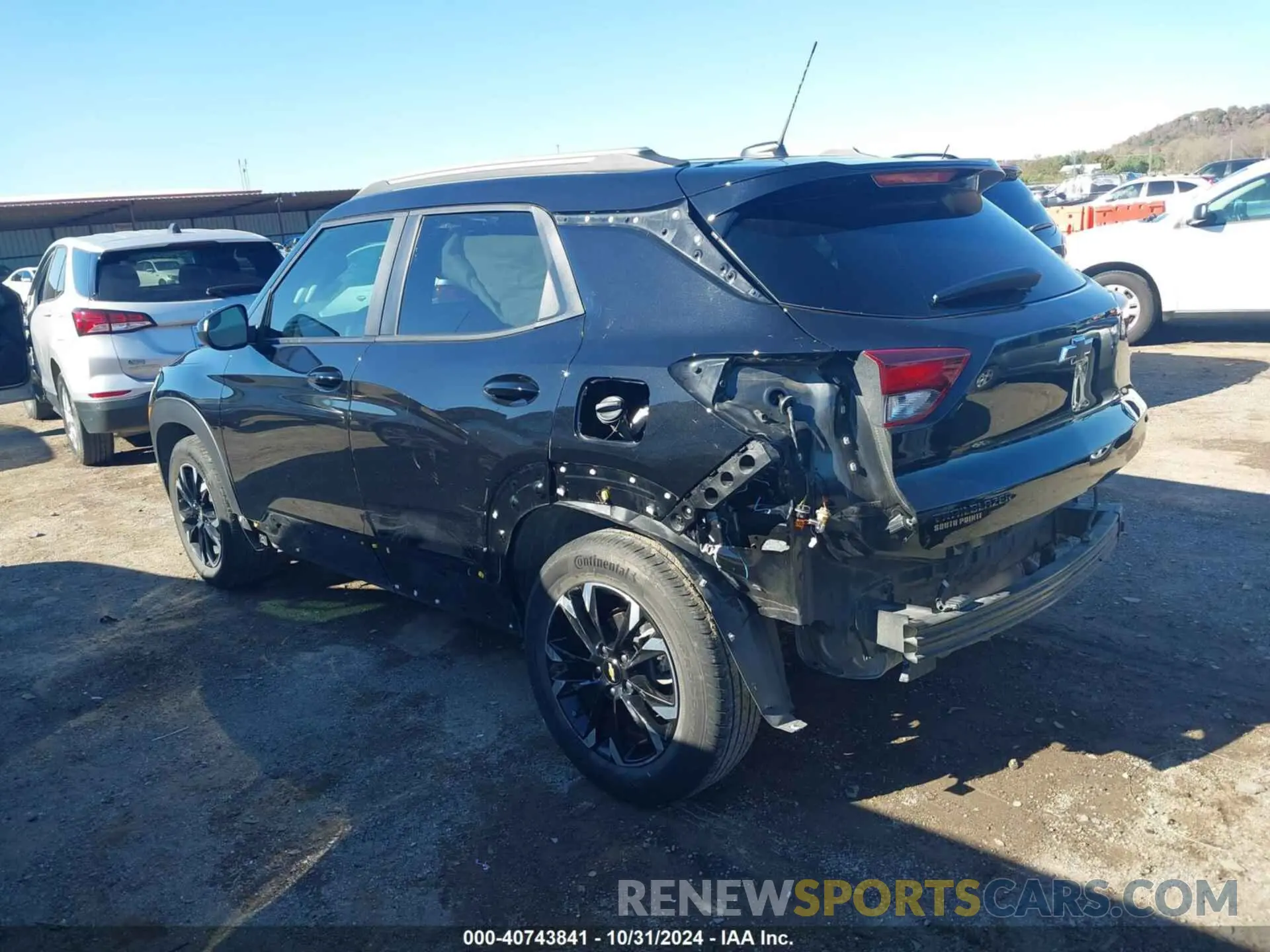 3 Photograph of a damaged car KL79MPS23MB130736 CHEVROLET TRAILBLAZER 2021