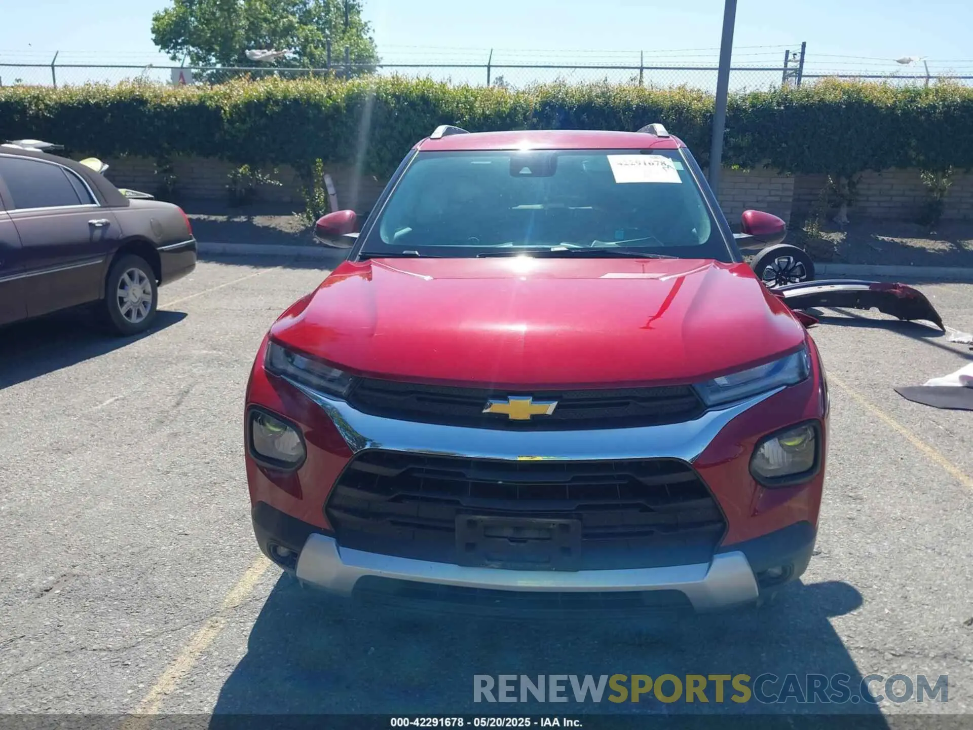 13 Photograph of a damaged car KL79MPS25MB026474 CHEVROLET TRAILBLAZER 2021