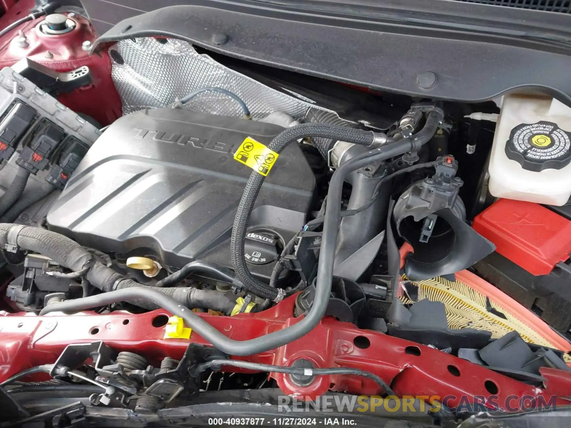 19 Photograph of a damaged car KL79MPS26MB065526 CHEVROLET TRAILBLAZER 2021