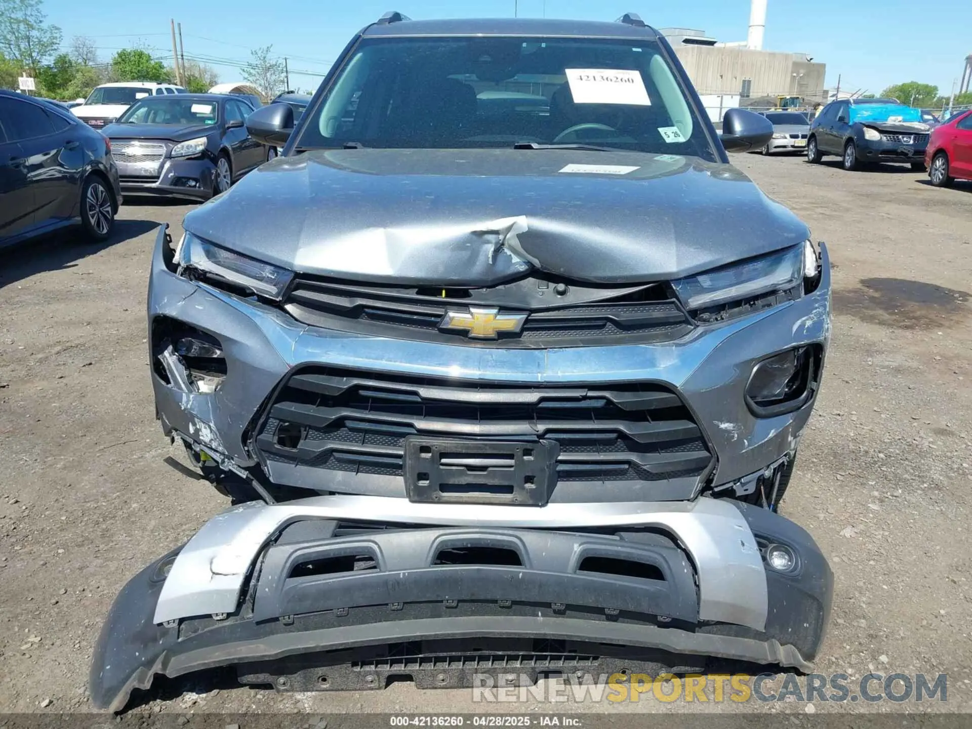 6 Photograph of a damaged car KL79MPS29MB112757 CHEVROLET TRAILBLAZER 2021