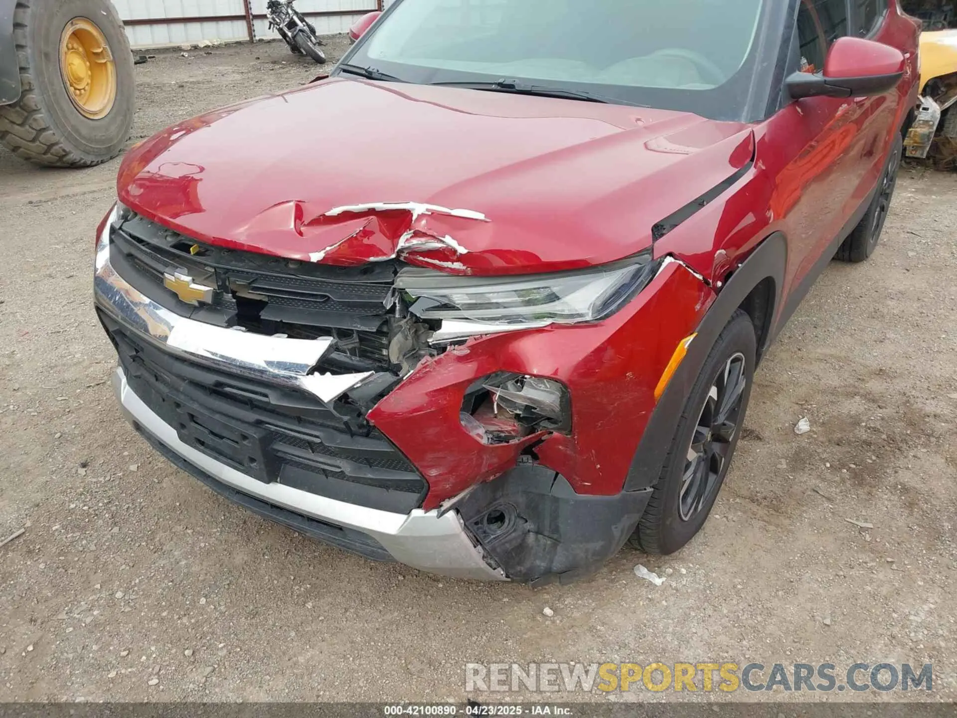 6 Photograph of a damaged car KL79MPS2XMB145525 CHEVROLET TRAILBLAZER 2021