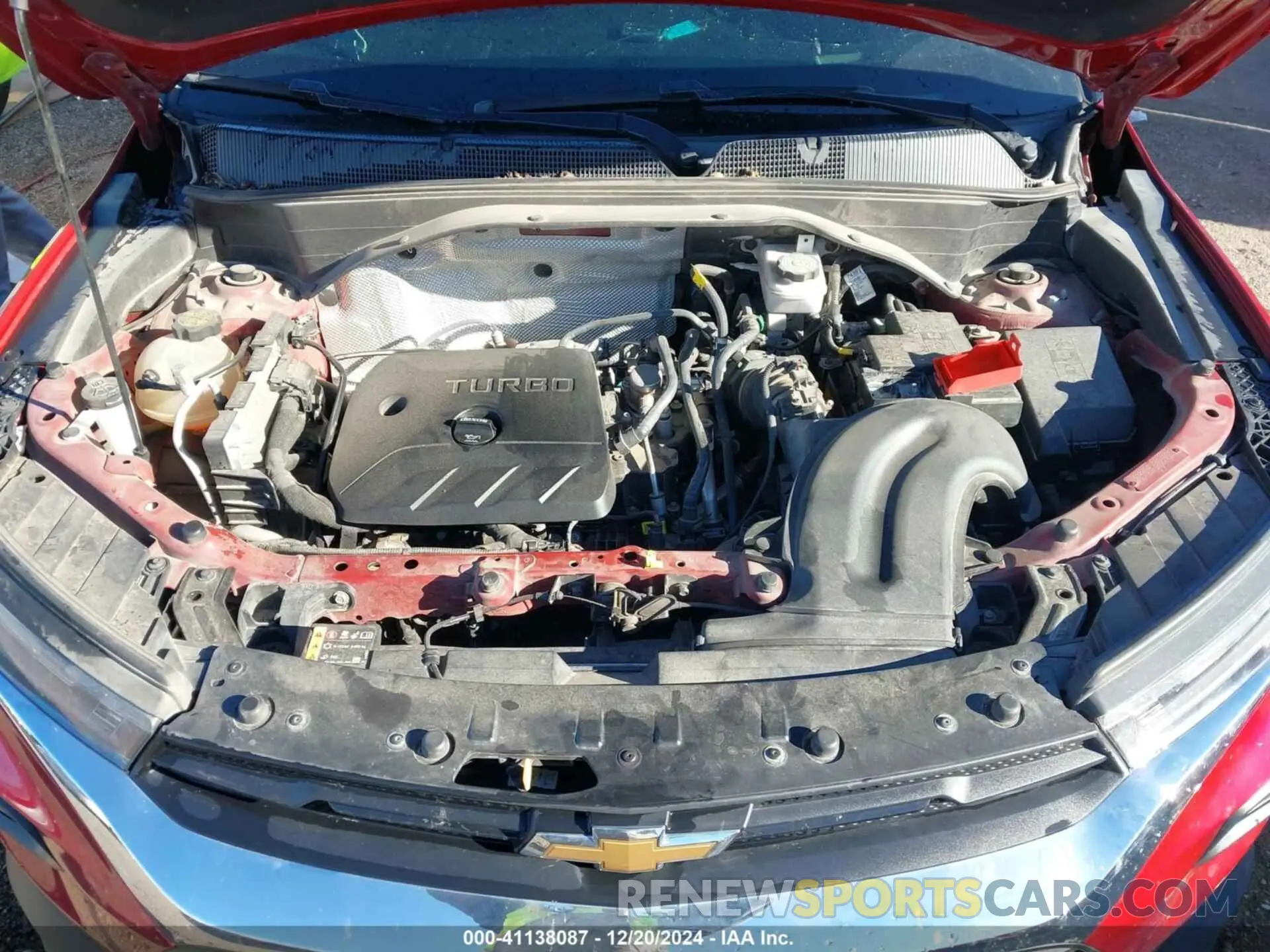 10 Photograph of a damaged car KL79MPSL1MB033964 CHEVROLET TRAILBLAZER 2021