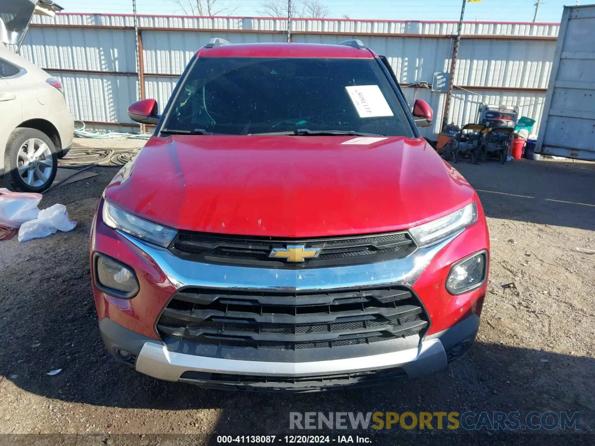 12 Photograph of a damaged car KL79MPSL1MB033964 CHEVROLET TRAILBLAZER 2021