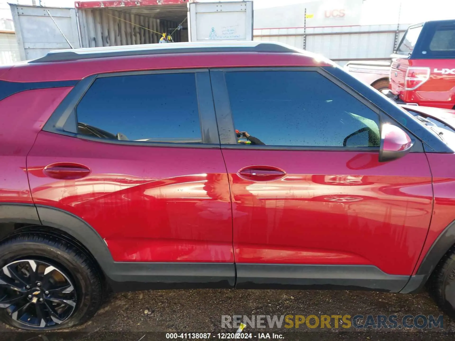 13 Photograph of a damaged car KL79MPSL1MB033964 CHEVROLET TRAILBLAZER 2021