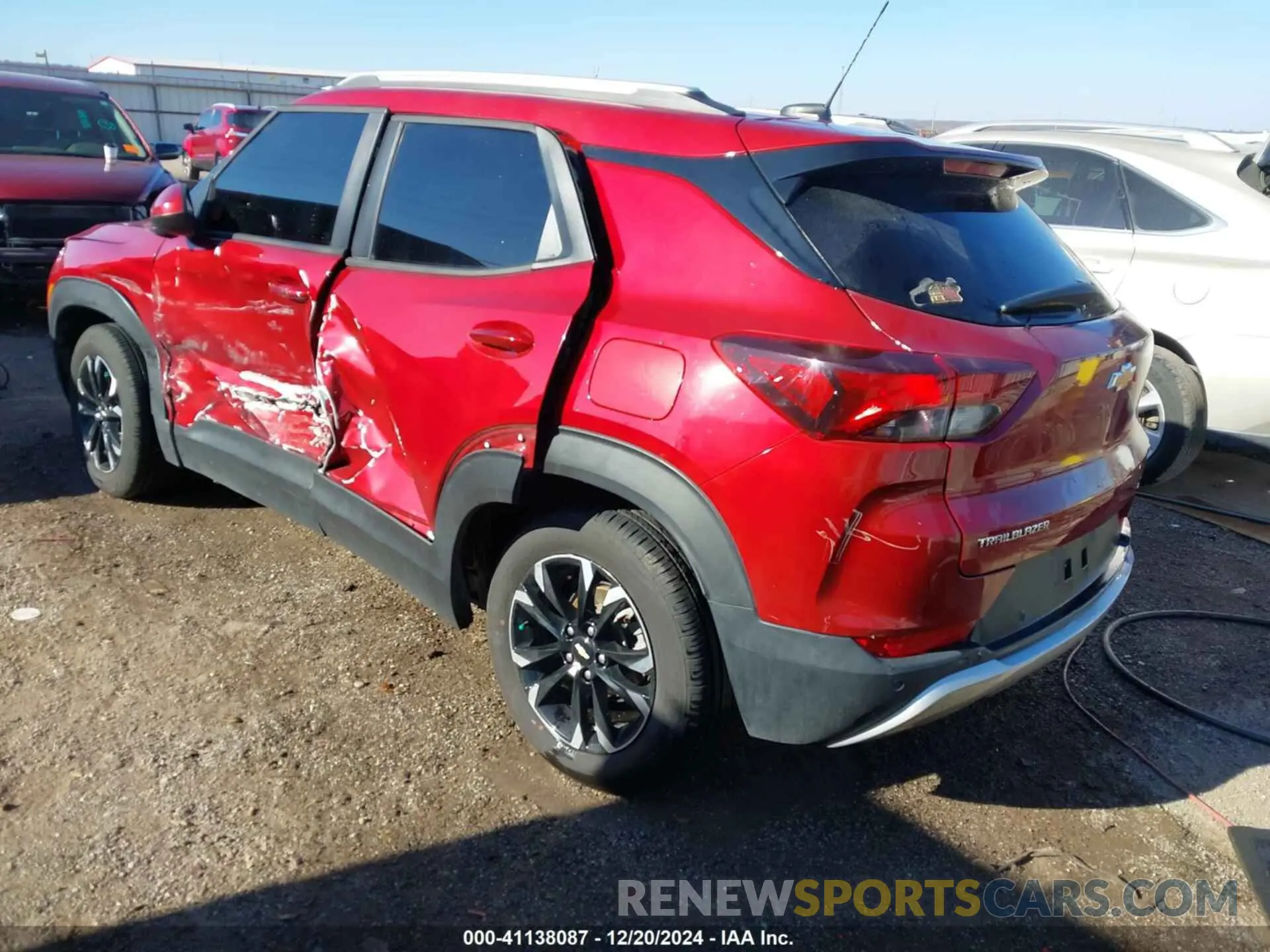 3 Photograph of a damaged car KL79MPSL1MB033964 CHEVROLET TRAILBLAZER 2021