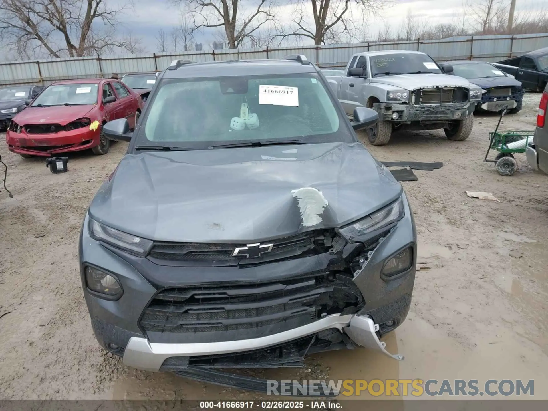 12 Photograph of a damaged car KL79MPSL2MB095812 CHEVROLET TRAILBLAZER 2021
