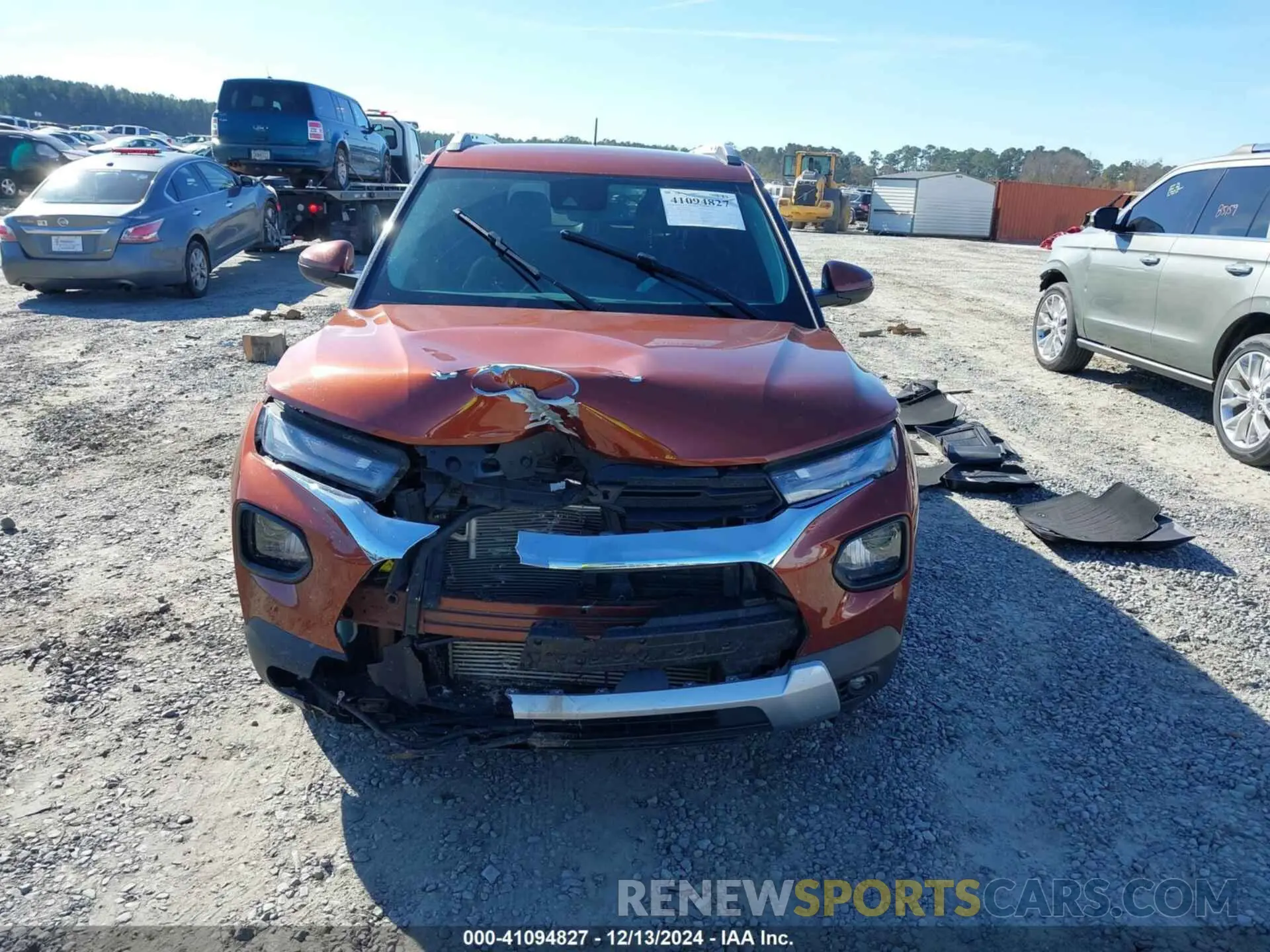 12 Photograph of a damaged car KL79MPSL2MB151442 CHEVROLET TRAILBLAZER 2021