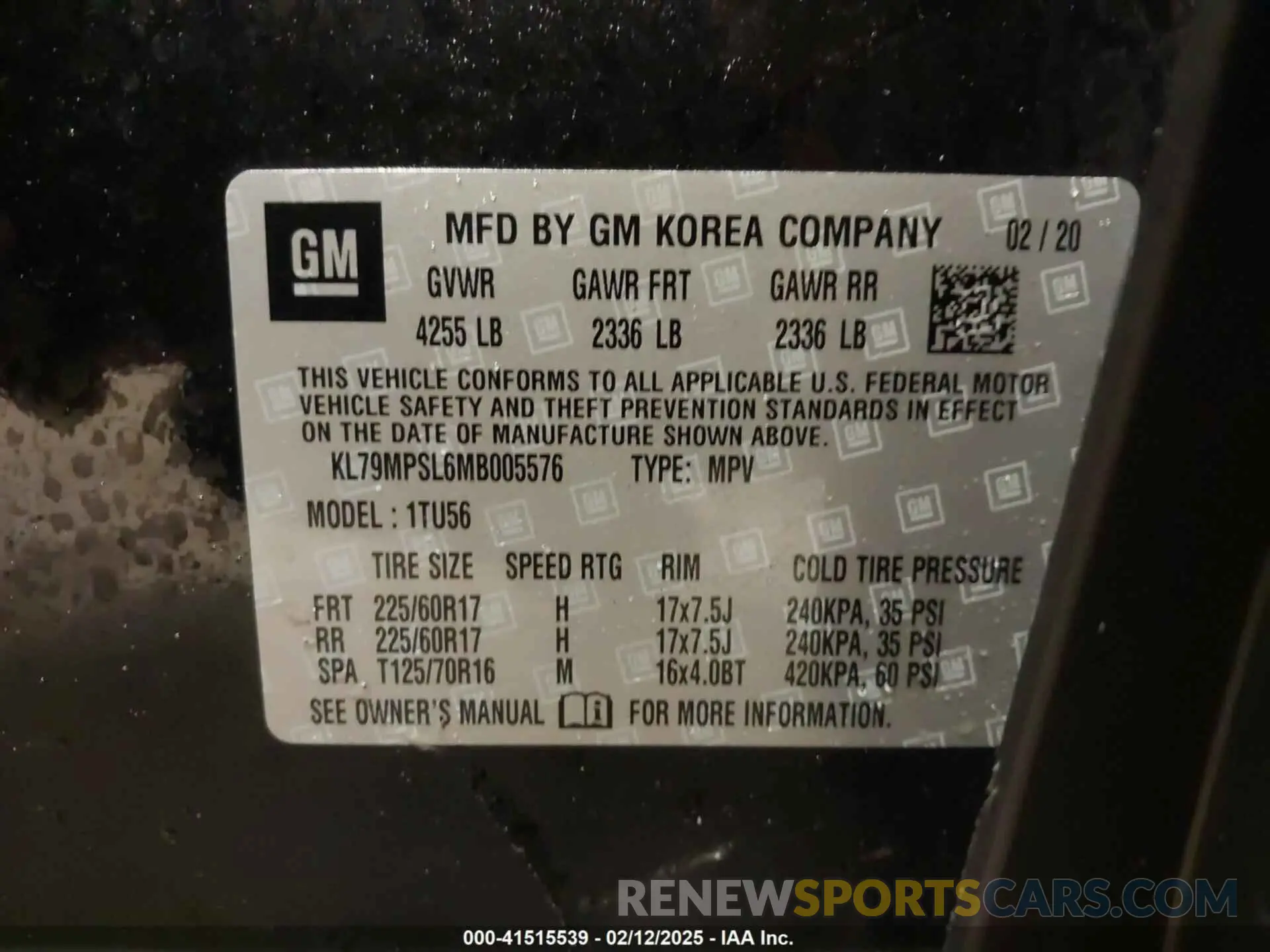 9 Photograph of a damaged car KL79MPSL6MB005576 CHEVROLET TRAILBLAZER 2021