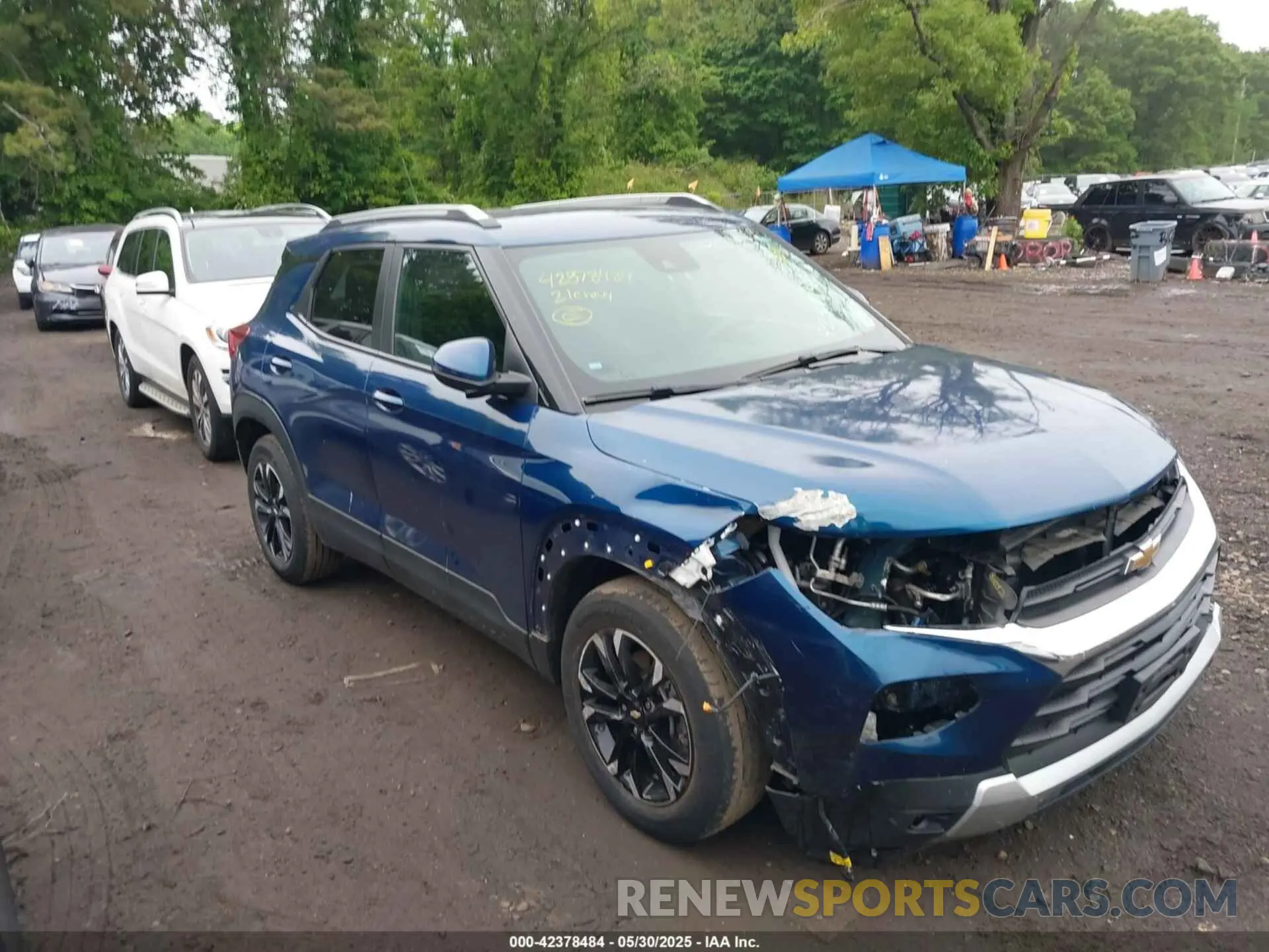 13 Photograph of a damaged car KL79MPSL7MB134118 CHEVROLET TRAILBLAZER 2021