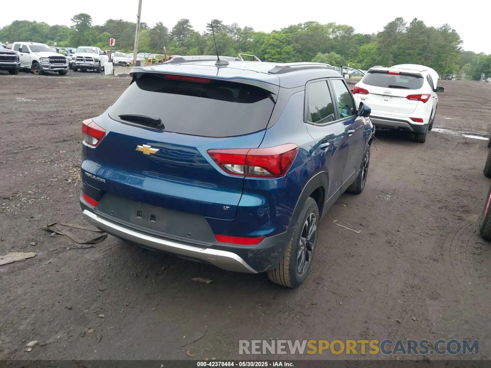 4 Photograph of a damaged car KL79MPSL7MB134118 CHEVROLET TRAILBLAZER 2021