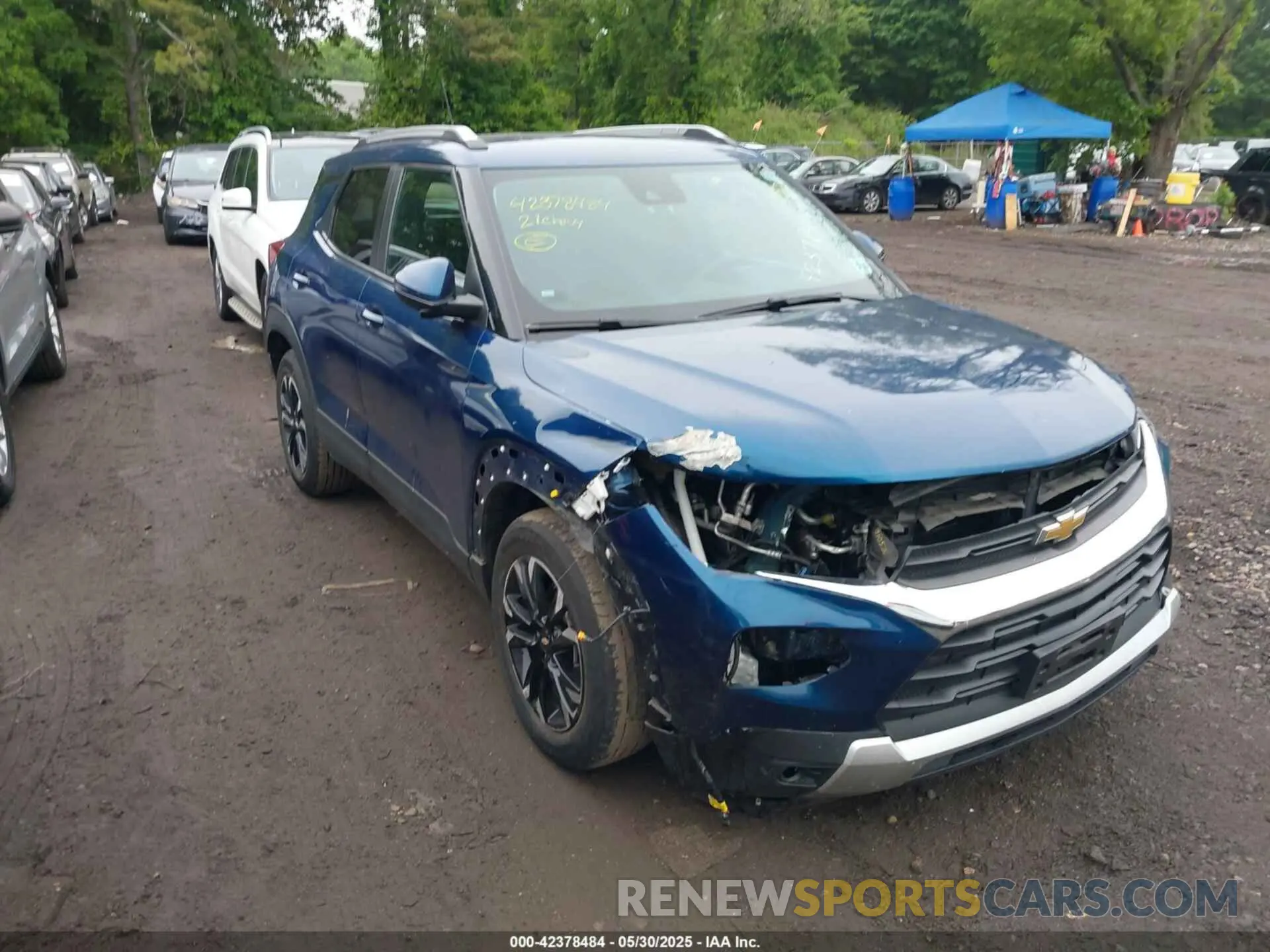 6 Photograph of a damaged car KL79MPSL7MB134118 CHEVROLET TRAILBLAZER 2021