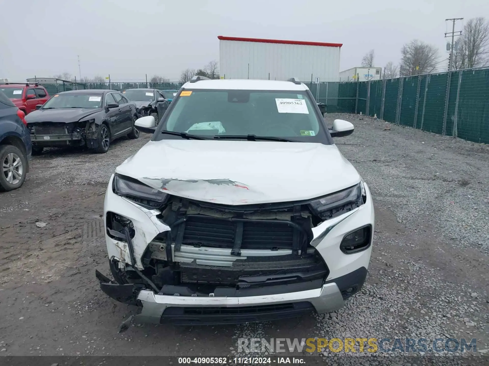 12 Photograph of a damaged car KL79MRSL0MB052341 CHEVROLET TRAILBLAZER 2021