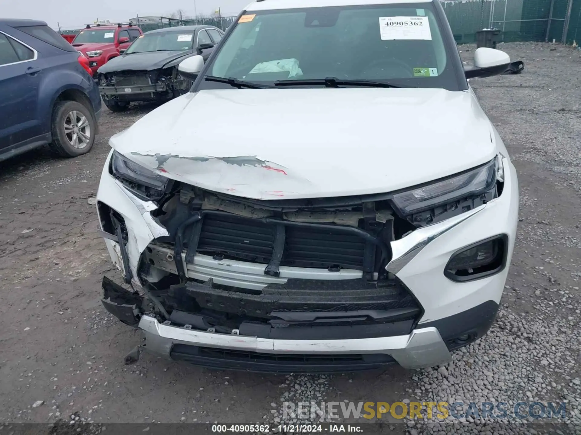 6 Photograph of a damaged car KL79MRSL0MB052341 CHEVROLET TRAILBLAZER 2021