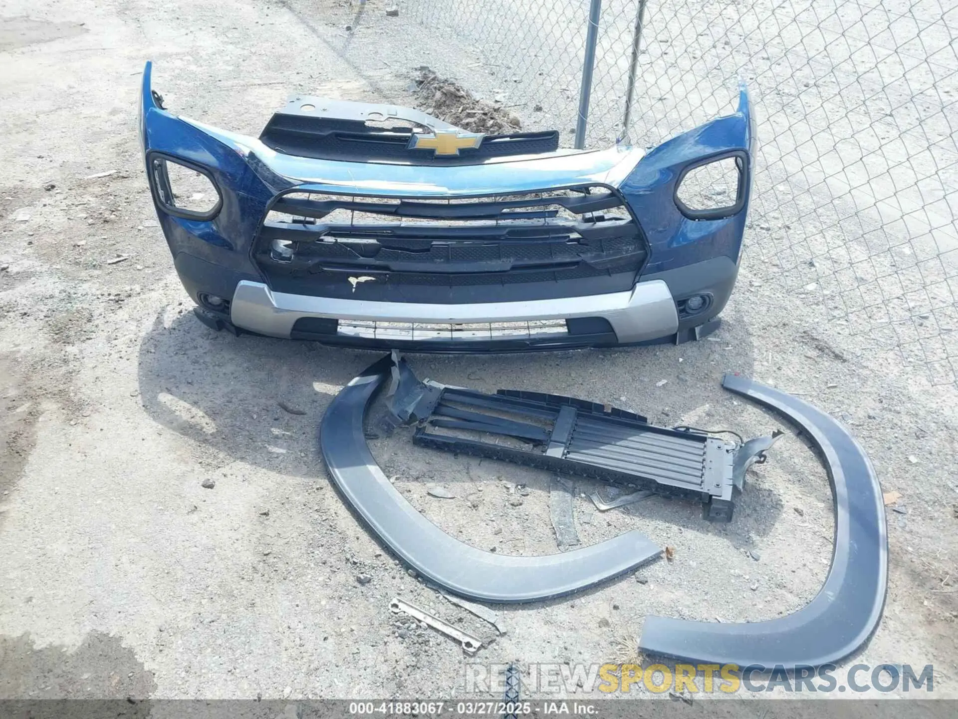 12 Photograph of a damaged car KL79MRSL2MB012844 CHEVROLET TRAILBLAZER 2021