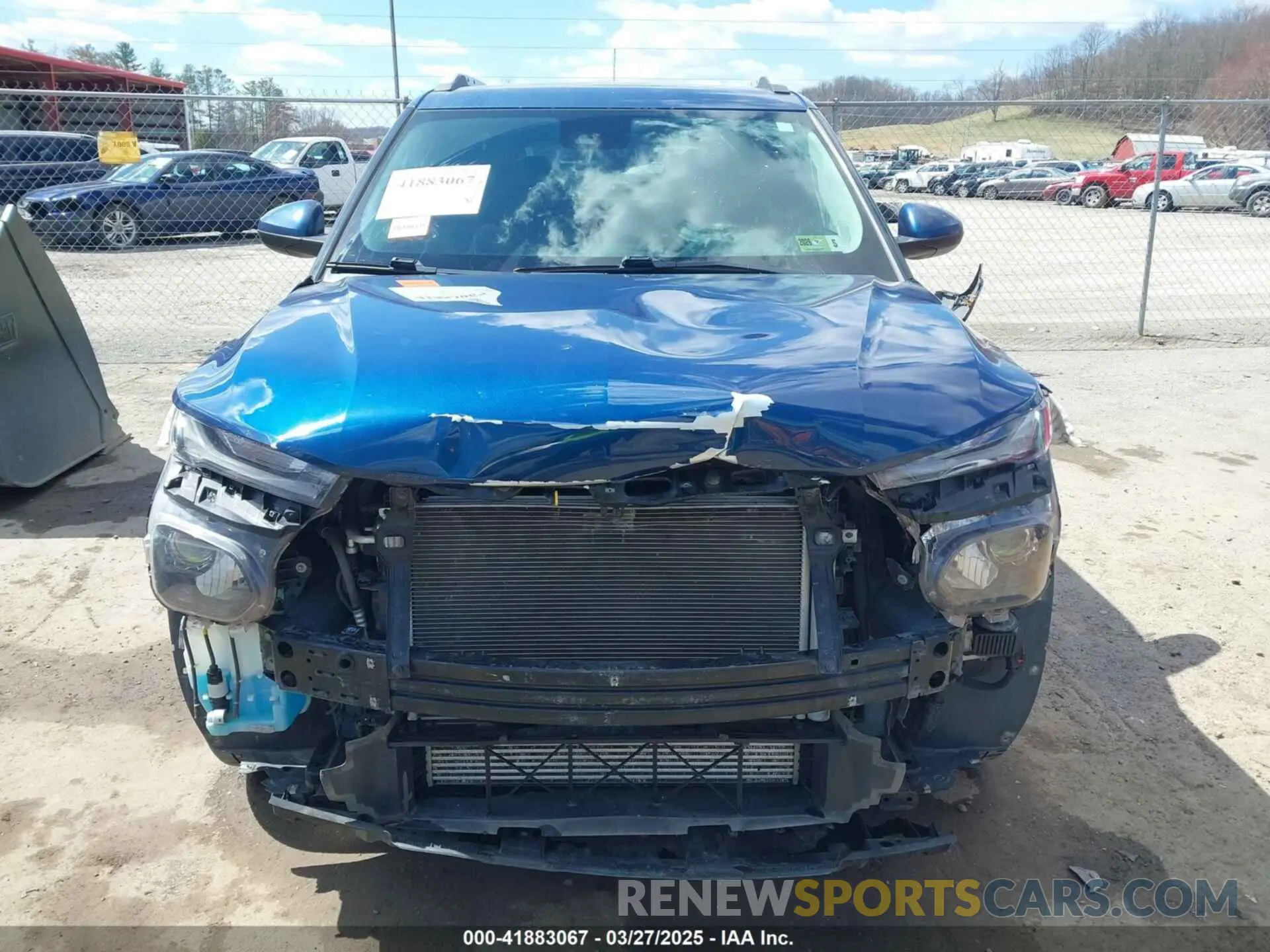 6 Photograph of a damaged car KL79MRSL2MB012844 CHEVROLET TRAILBLAZER 2021