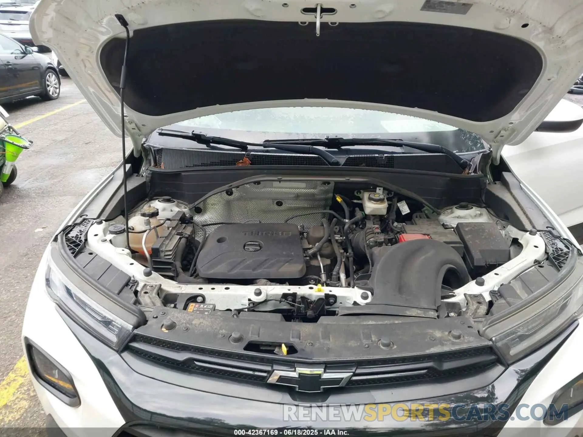 10 Photograph of a damaged car KL79MRSL2MB177020 CHEVROLET TRAILBLAZER 2021