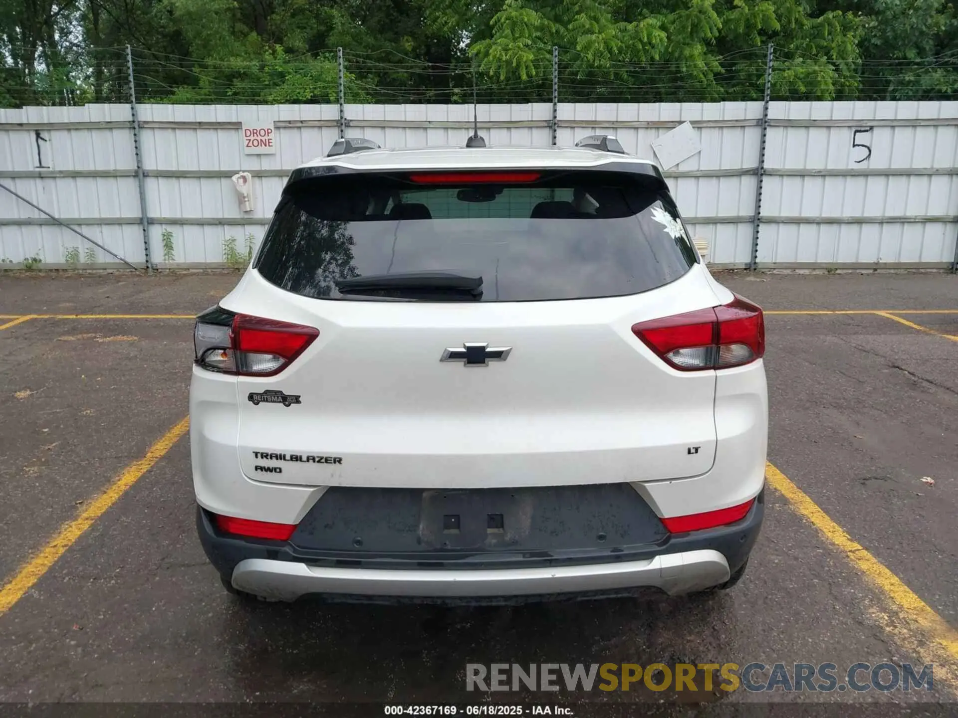 16 Photograph of a damaged car KL79MRSL2MB177020 CHEVROLET TRAILBLAZER 2021