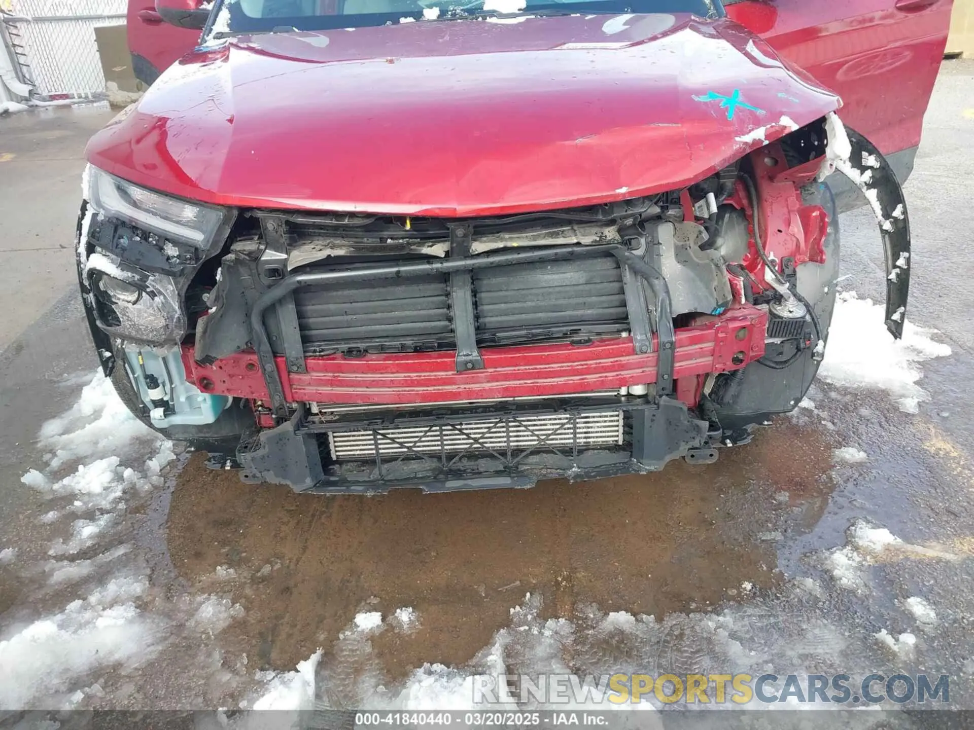 6 Photograph of a damaged car KL79MRSL3MB094227 CHEVROLET TRAILBLAZER 2021