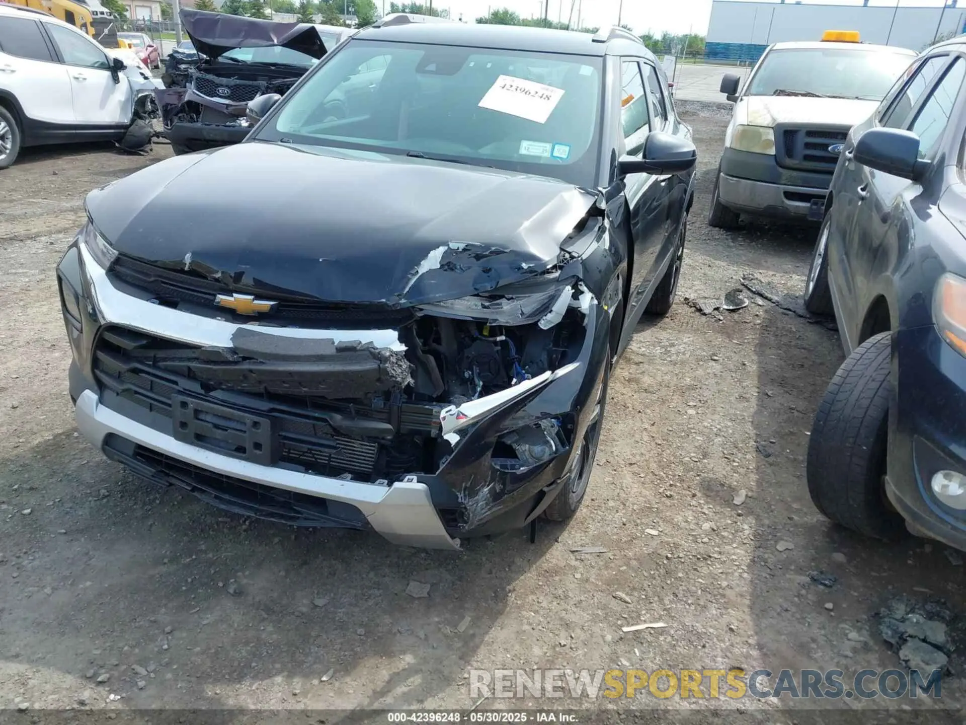 2 Photograph of a damaged car KL79MRSL5MB138339 CHEVROLET TRAILBLAZER 2021