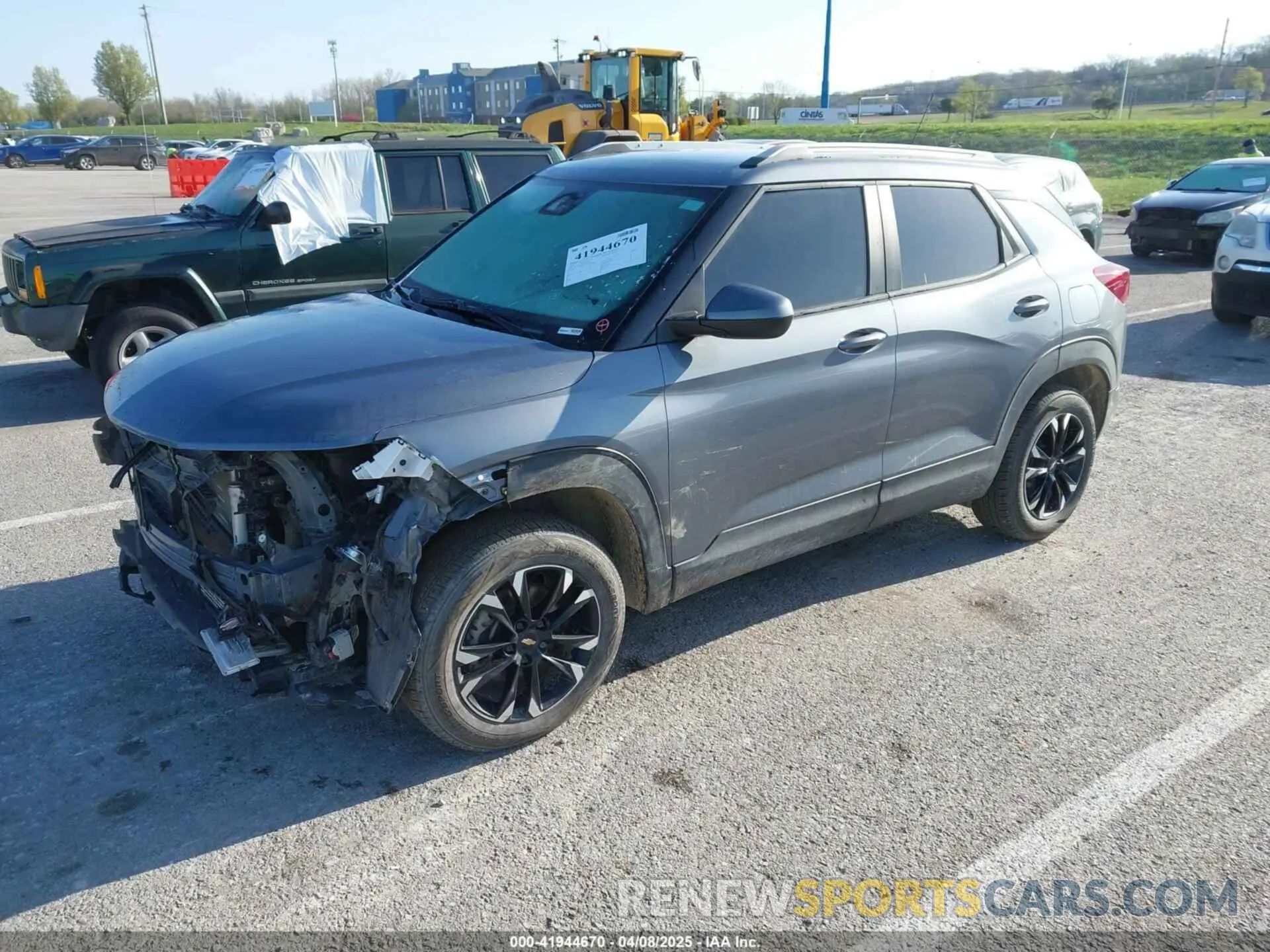 2 Photograph of a damaged car KL79MRSL6MB010630 CHEVROLET TRAILBLAZER 2021
