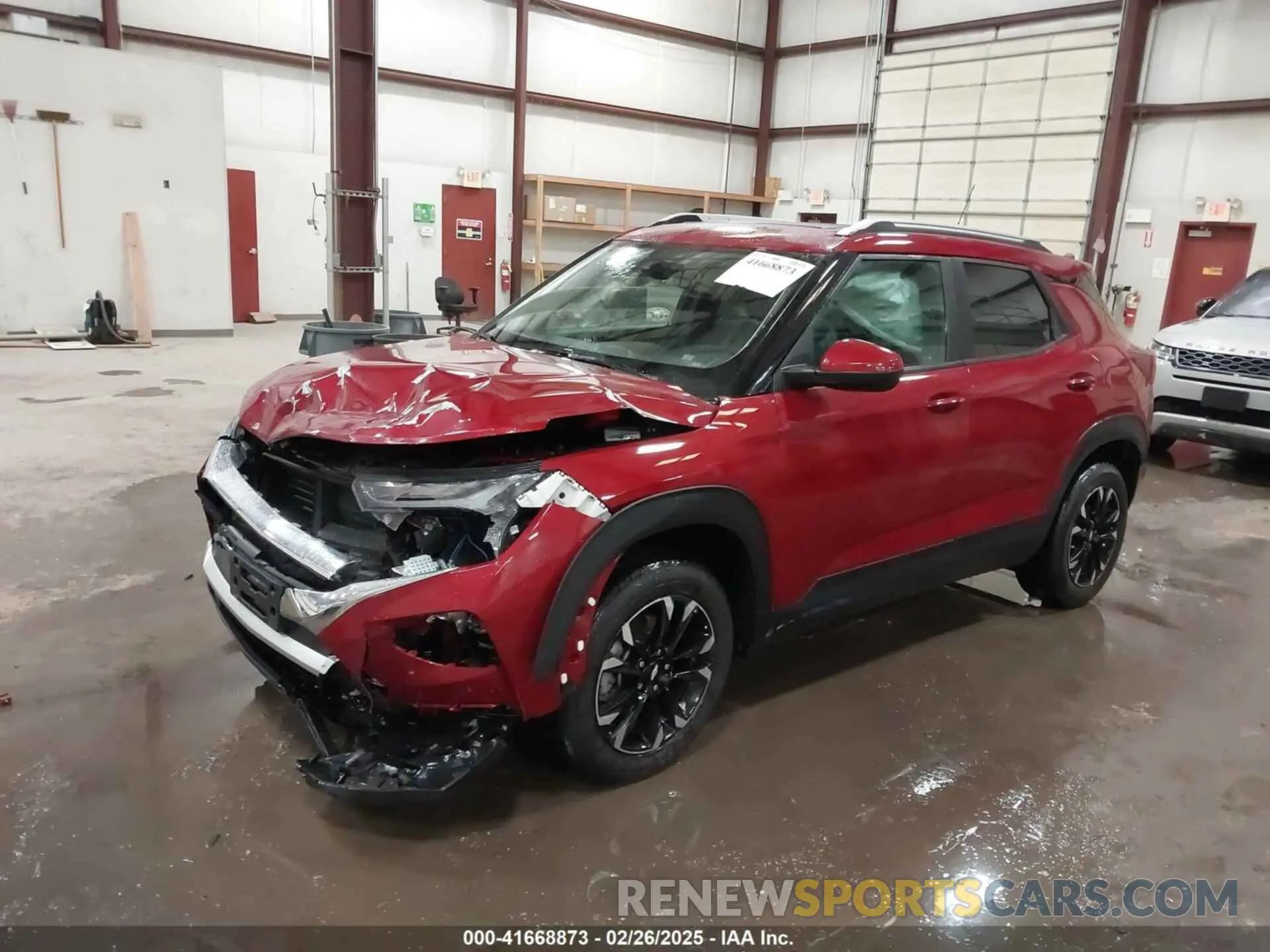 2 Photograph of a damaged car KL79MRSL6MB031624 CHEVROLET TRAILBLAZER 2021
