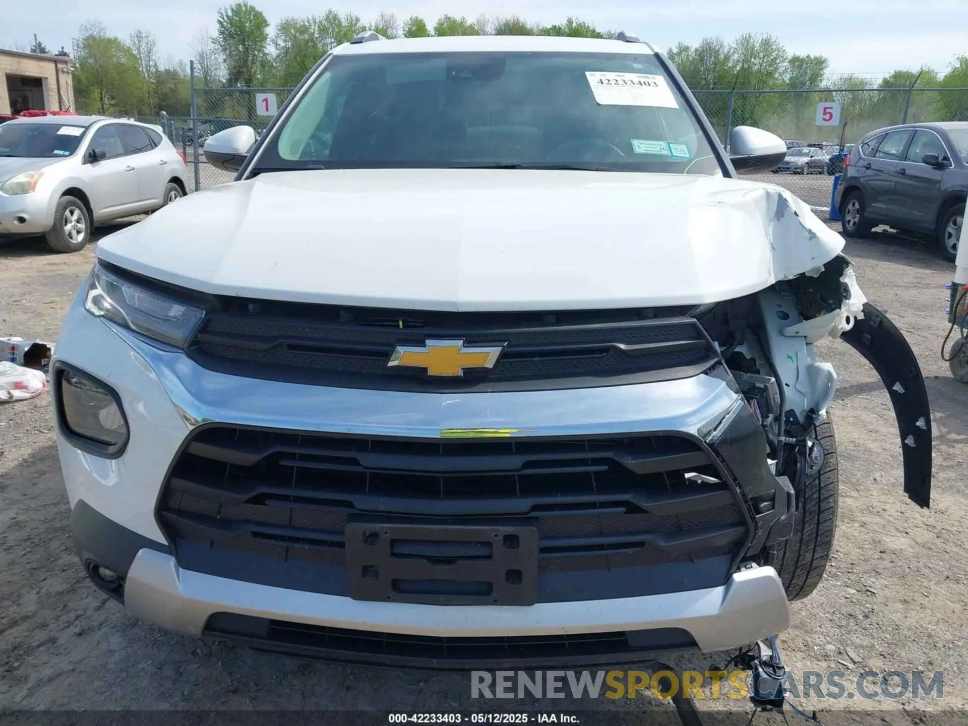 12 Photograph of a damaged car KL79MRSL6MB106712 CHEVROLET TRAILBLAZER 2021