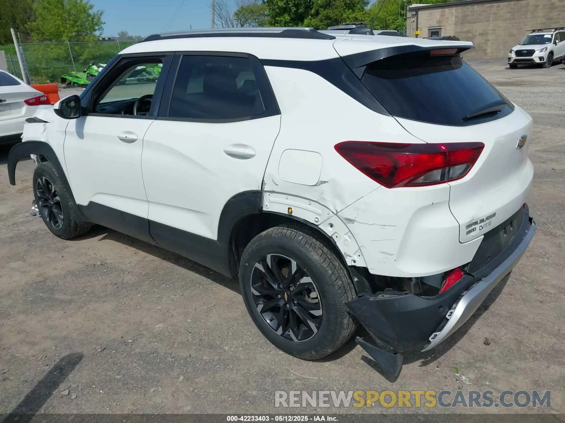 3 Photograph of a damaged car KL79MRSL6MB106712 CHEVROLET TRAILBLAZER 2021