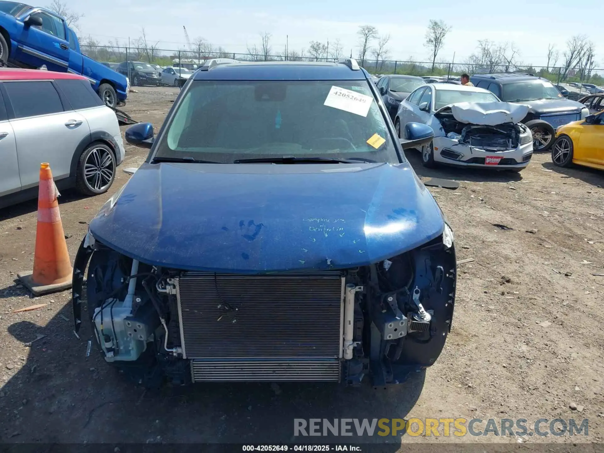 13 Photograph of a damaged car KL79MRSL8MB001721 CHEVROLET TRAILBLAZER 2021