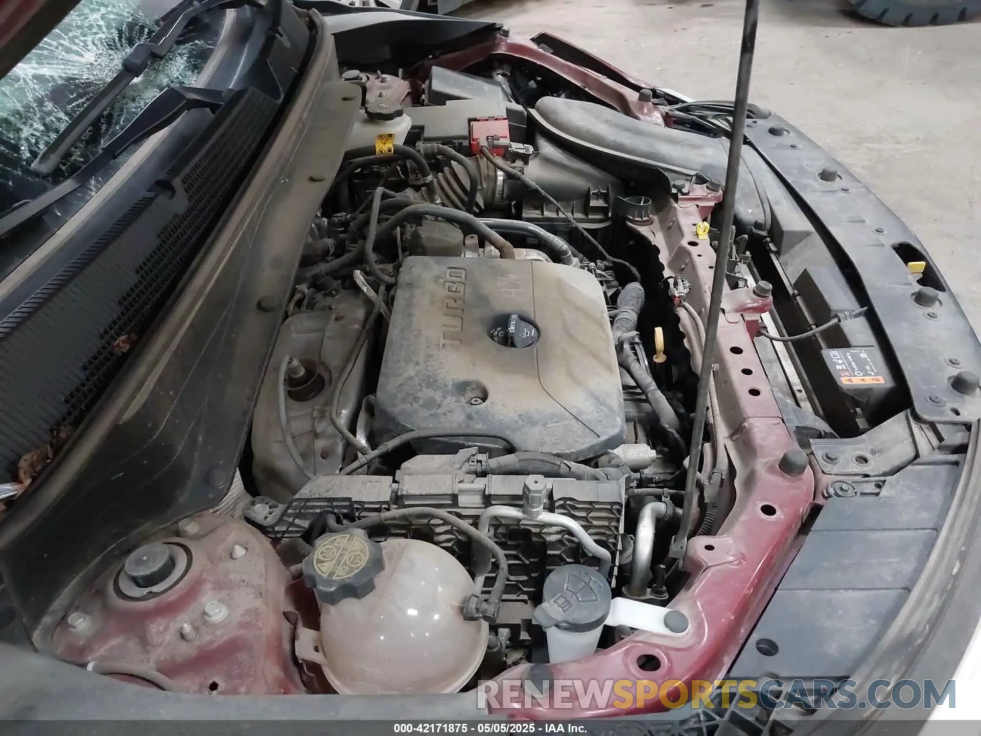 18 Photograph of a damaged car KL79MRSL8MB032158 CHEVROLET TRAILBLAZER 2021