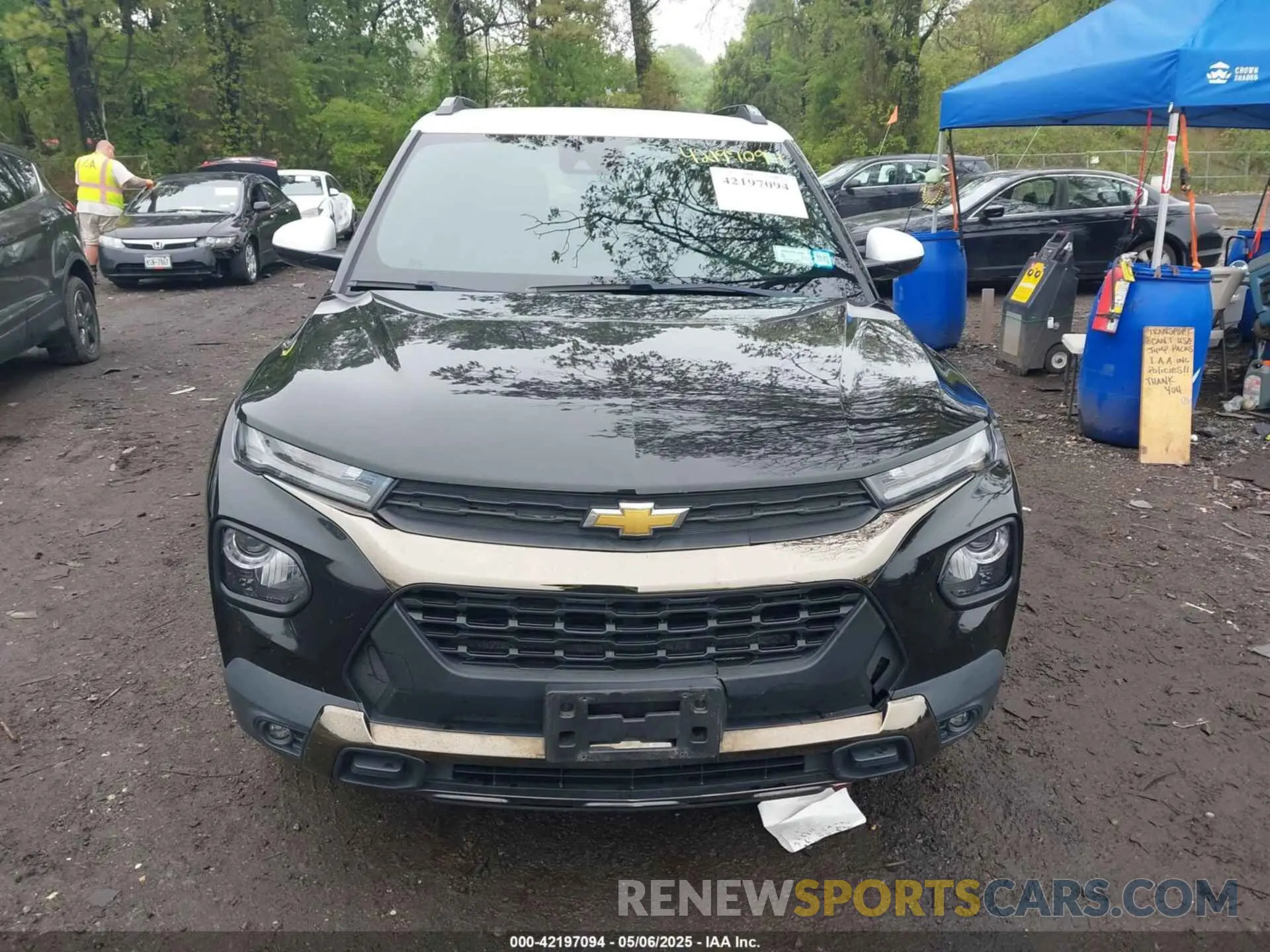 6 Photograph of a damaged car KL79MSSL2MB016304 CHEVROLET TRAILBLAZER 2021