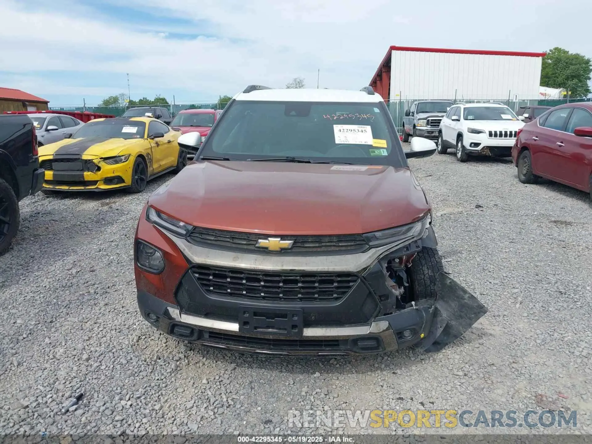 12 Photograph of a damaged car KL79MSSL2MB148513 CHEVROLET TRAILBLAZER 2021