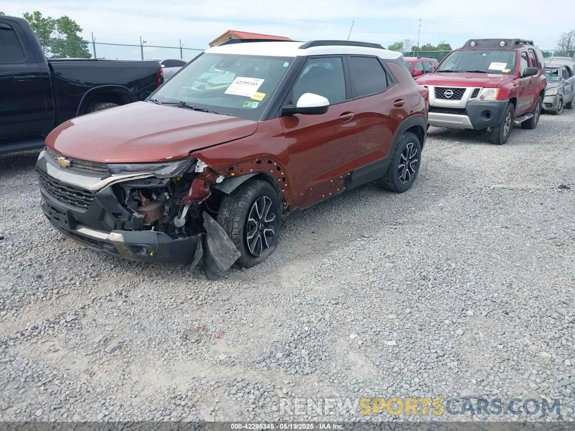 2 Photograph of a damaged car KL79MSSL2MB148513 CHEVROLET TRAILBLAZER 2021