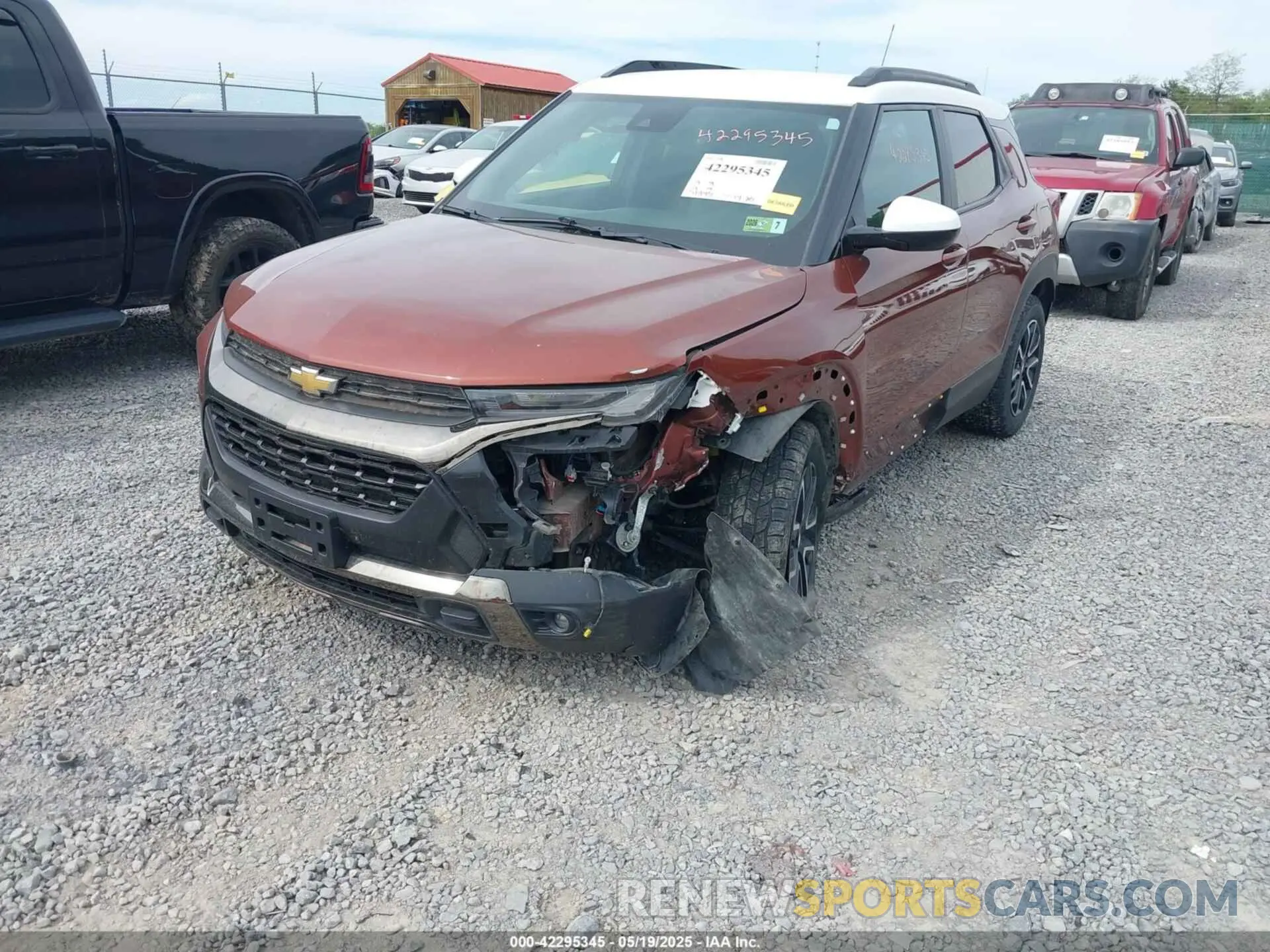 6 Photograph of a damaged car KL79MSSL2MB148513 CHEVROLET TRAILBLAZER 2021