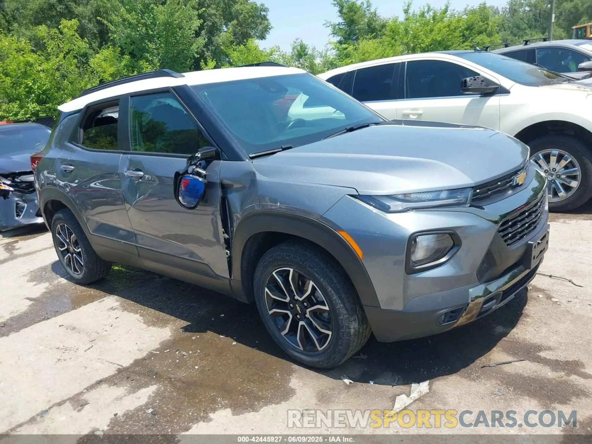 1 Photograph of a damaged car KL79MSSL8MB143283 CHEVROLET TRAILBLAZER 2021
