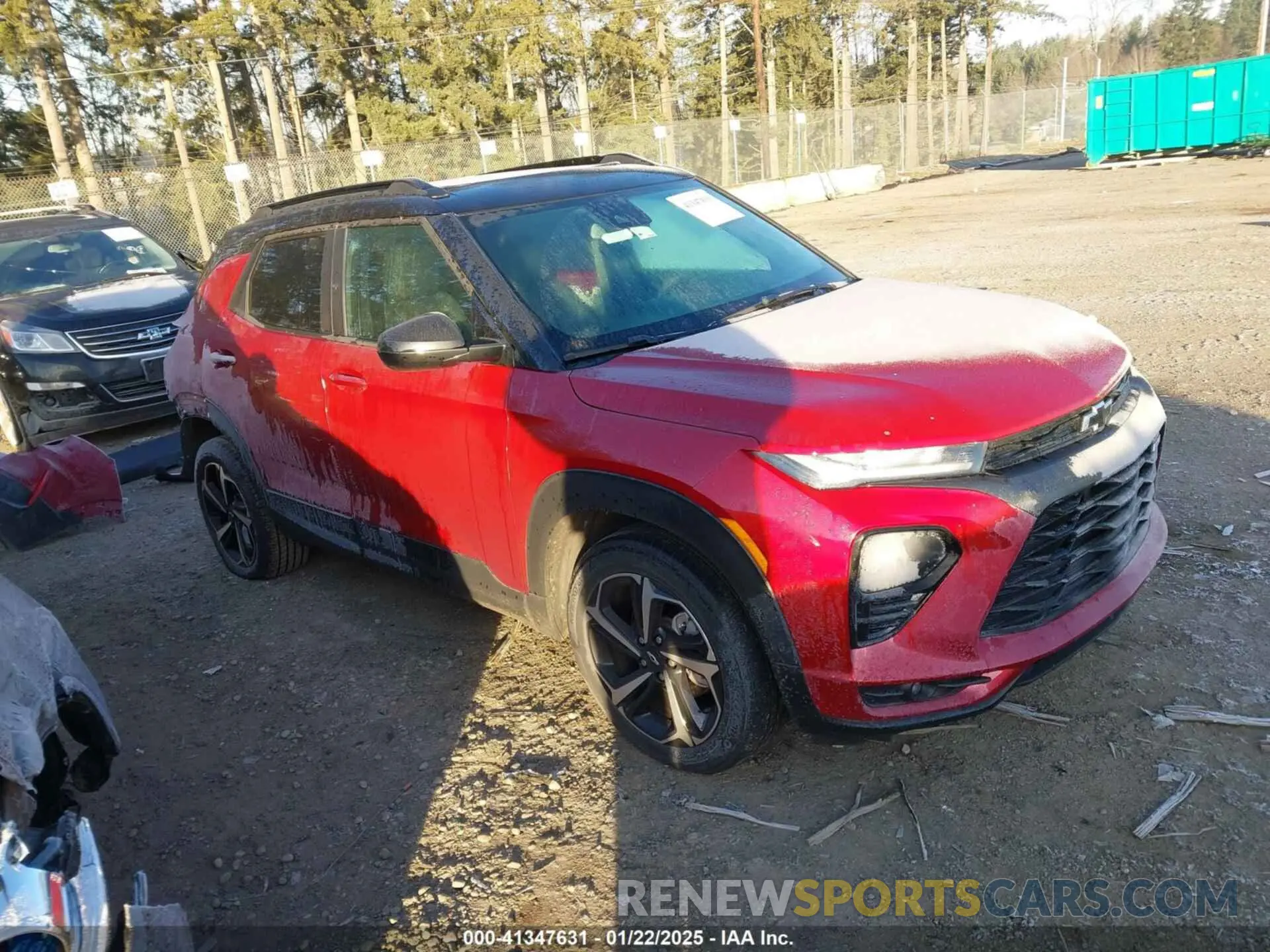1 Photograph of a damaged car KL79MTSL2MB026353 CHEVROLET TRAILBLAZER 2021