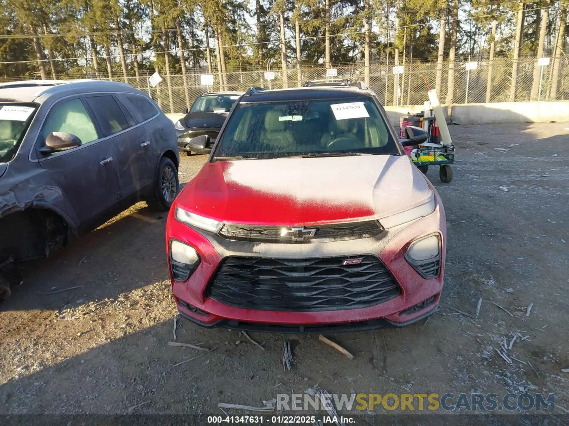 13 Photograph of a damaged car KL79MTSL2MB026353 CHEVROLET TRAILBLAZER 2021